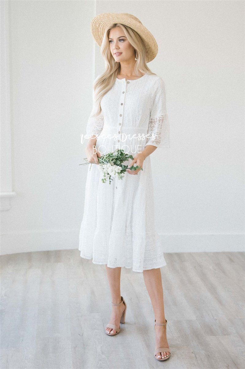 The Elaine Modest Dresses vendor-unknown