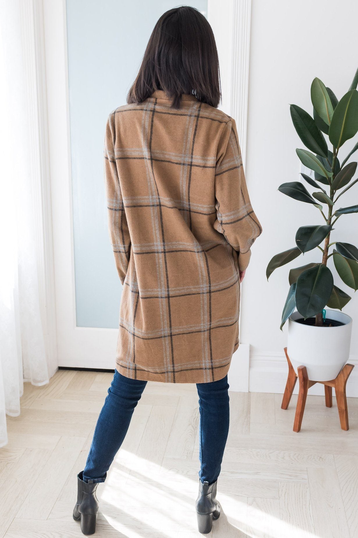 Autumn Leaves Modest Cardigan Modest Dresses vendor-unknown