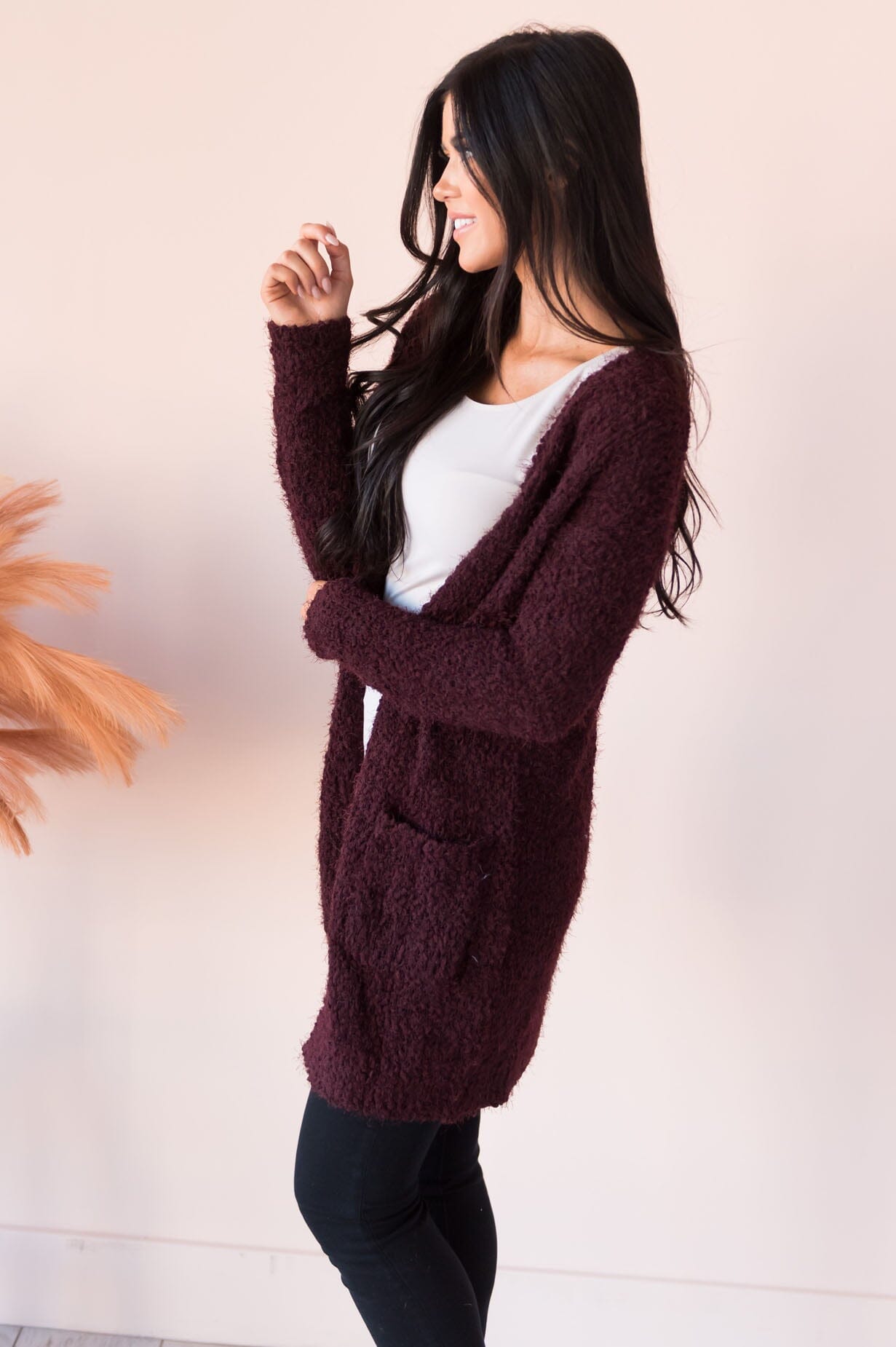 Soft & Cuddly Modest Sweater Cardigan Modest Dresses vendor-unknown