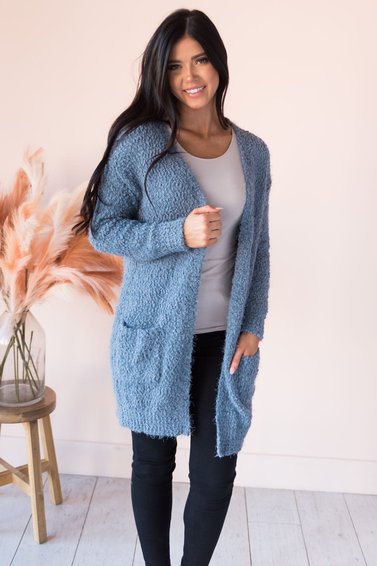 Soft & Cuddly Modest Sweater Cardigan Modest Dresses vendor-unknown