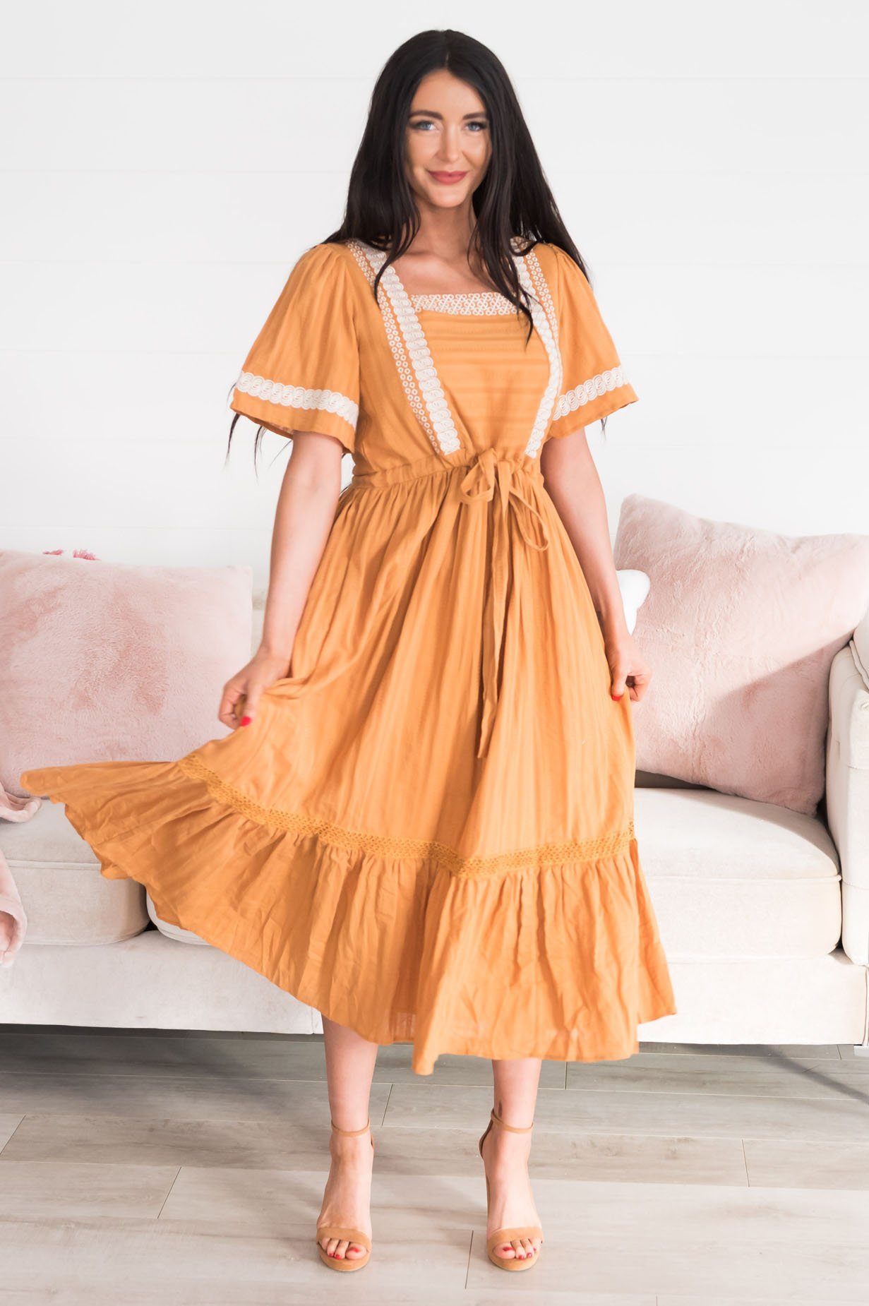 The Sandy Modest Dresses vendor-unknown