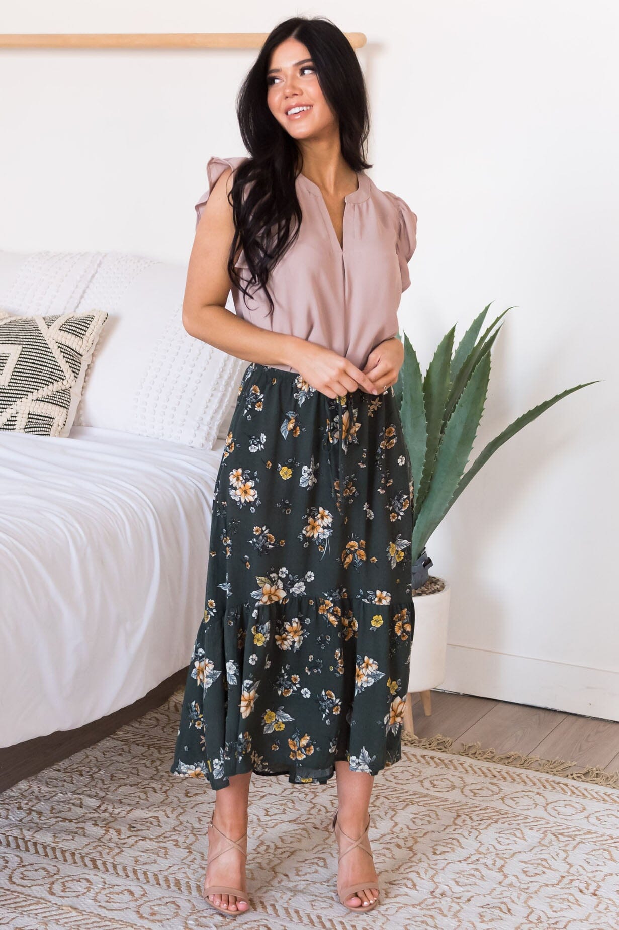 A New Bloom Modest Skirt Skirts vendor-unknown