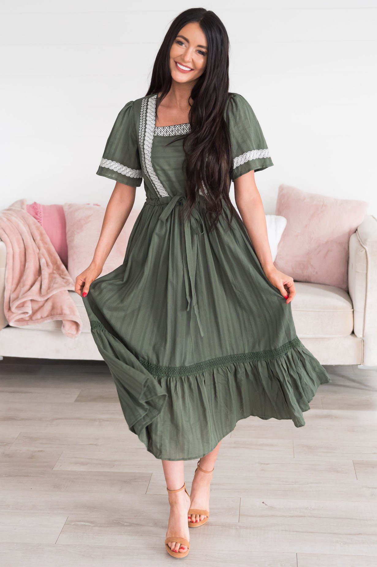 The Sandy Modest Dresses vendor-unknown