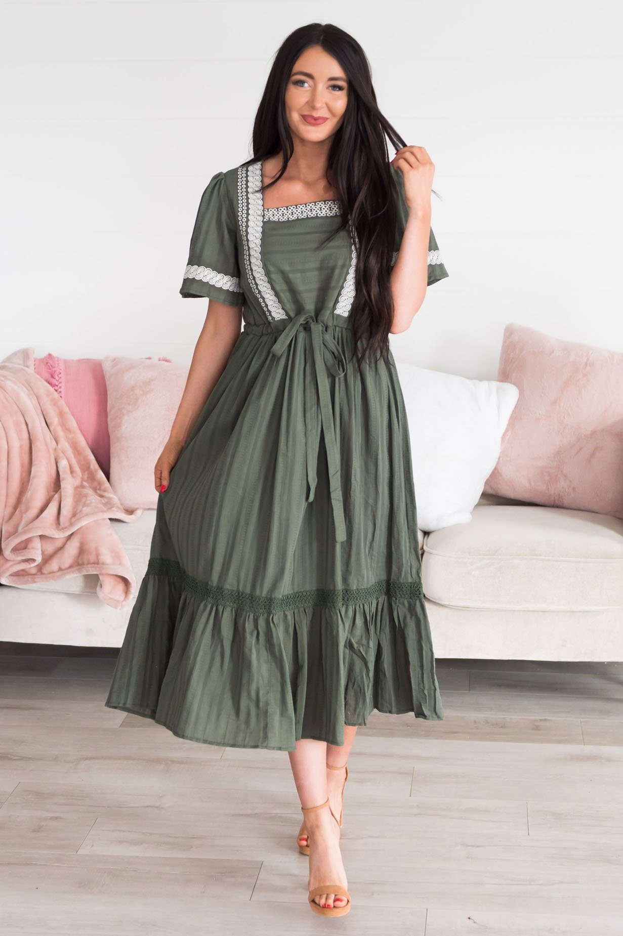 The Sandy Modest Dresses vendor-unknown