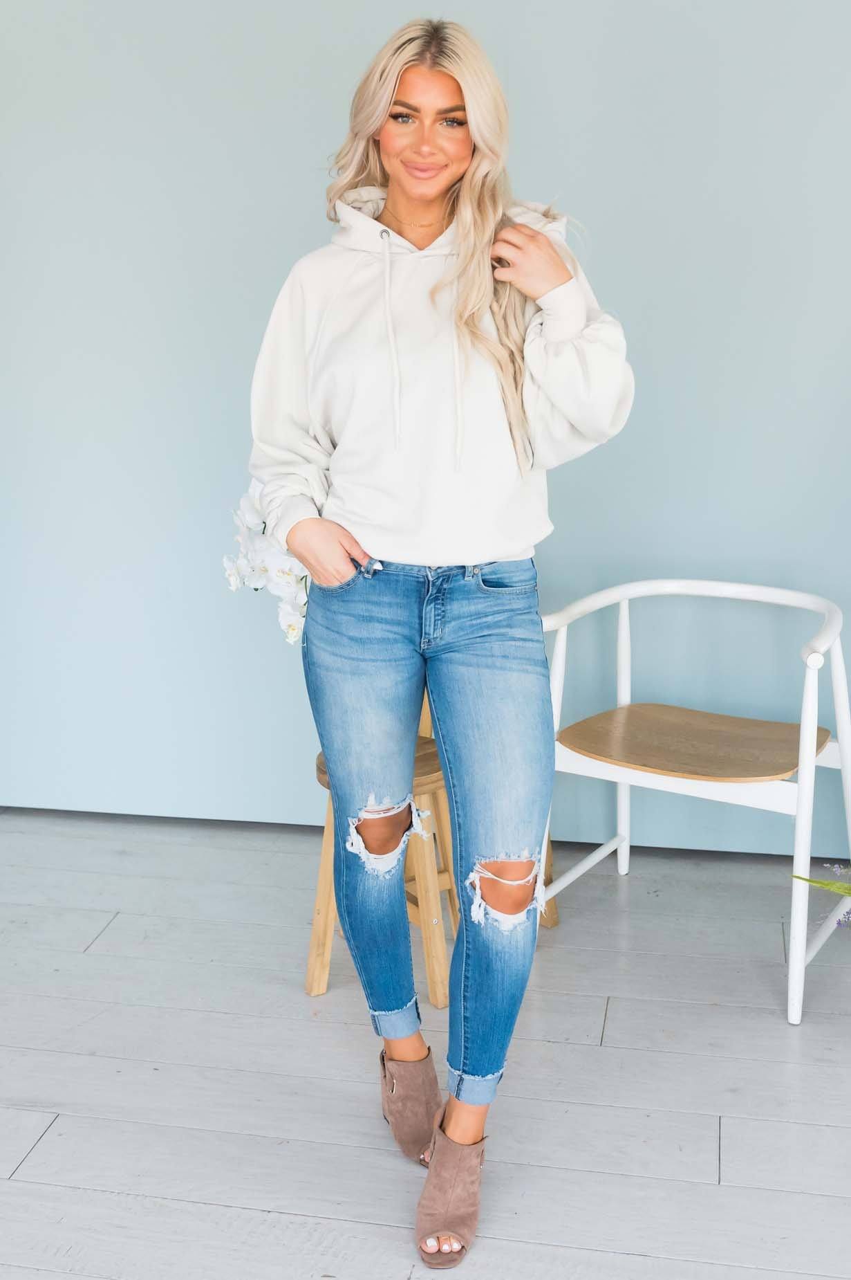 Friends Forever Modest Hoodie Modest Dresses vendor-unknown