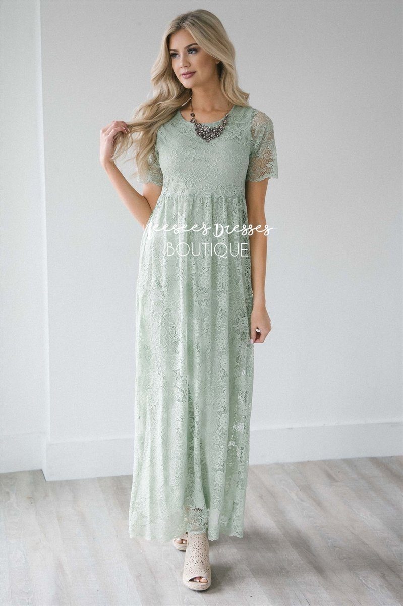 The Brynlee Modest Dresses vendor-unknown S Sage