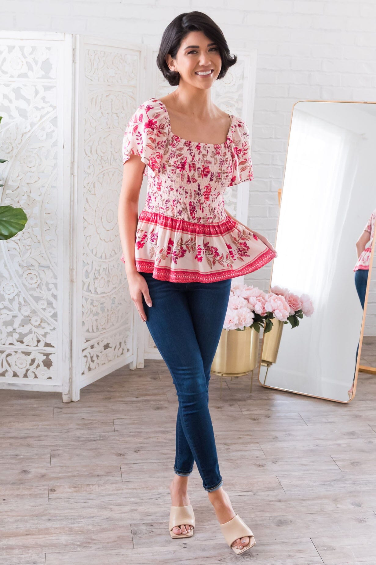 A Bit Of Boho Modest Blouse Modest Dresses vendor-unknown