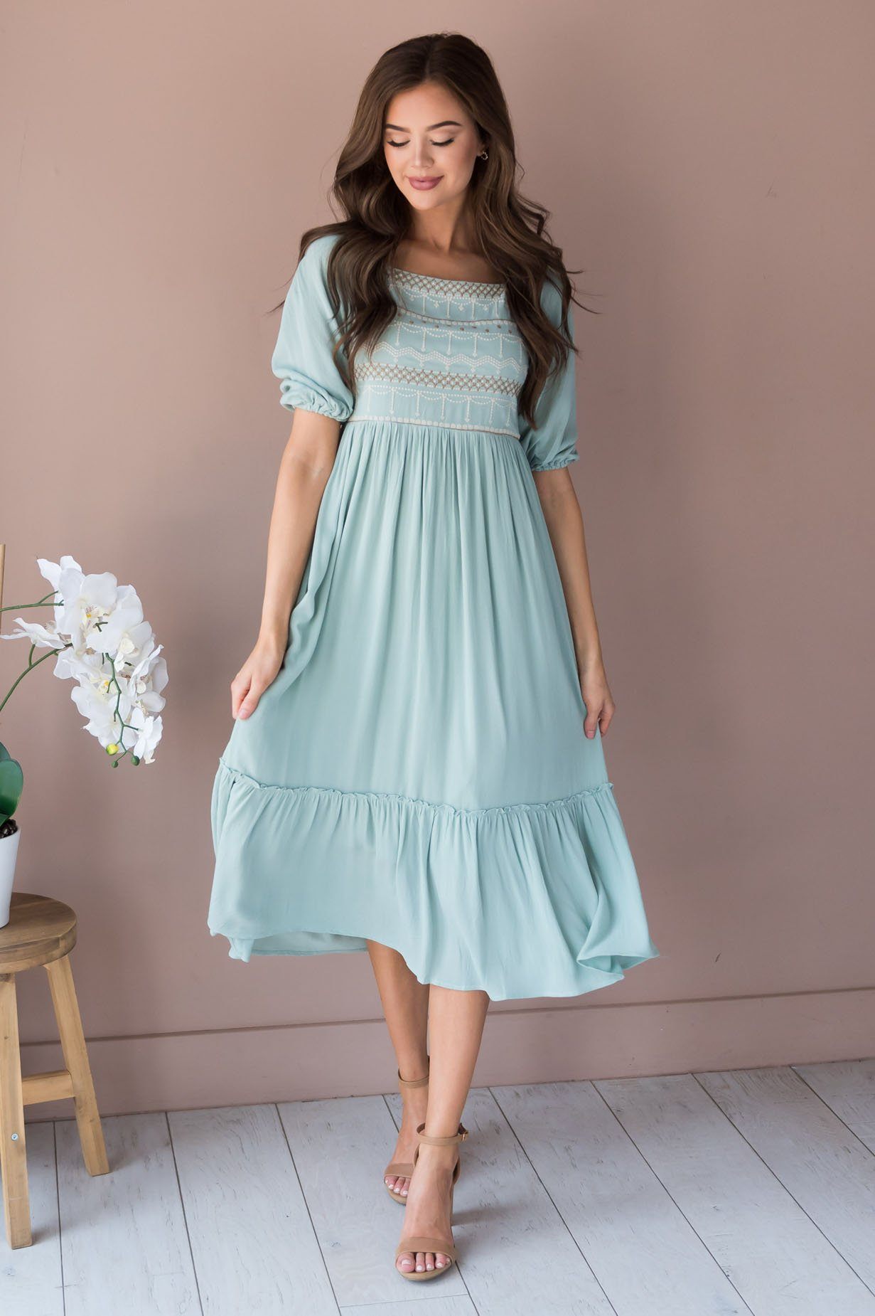 The Madaline Modest Dresses vendor-unknown