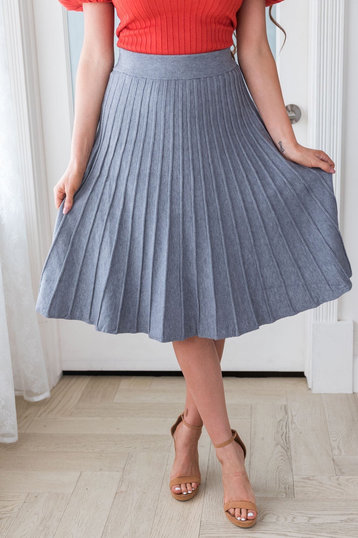 Classy As Can Be Modest Pleat Skirt Modest Dresses vendor-unknown