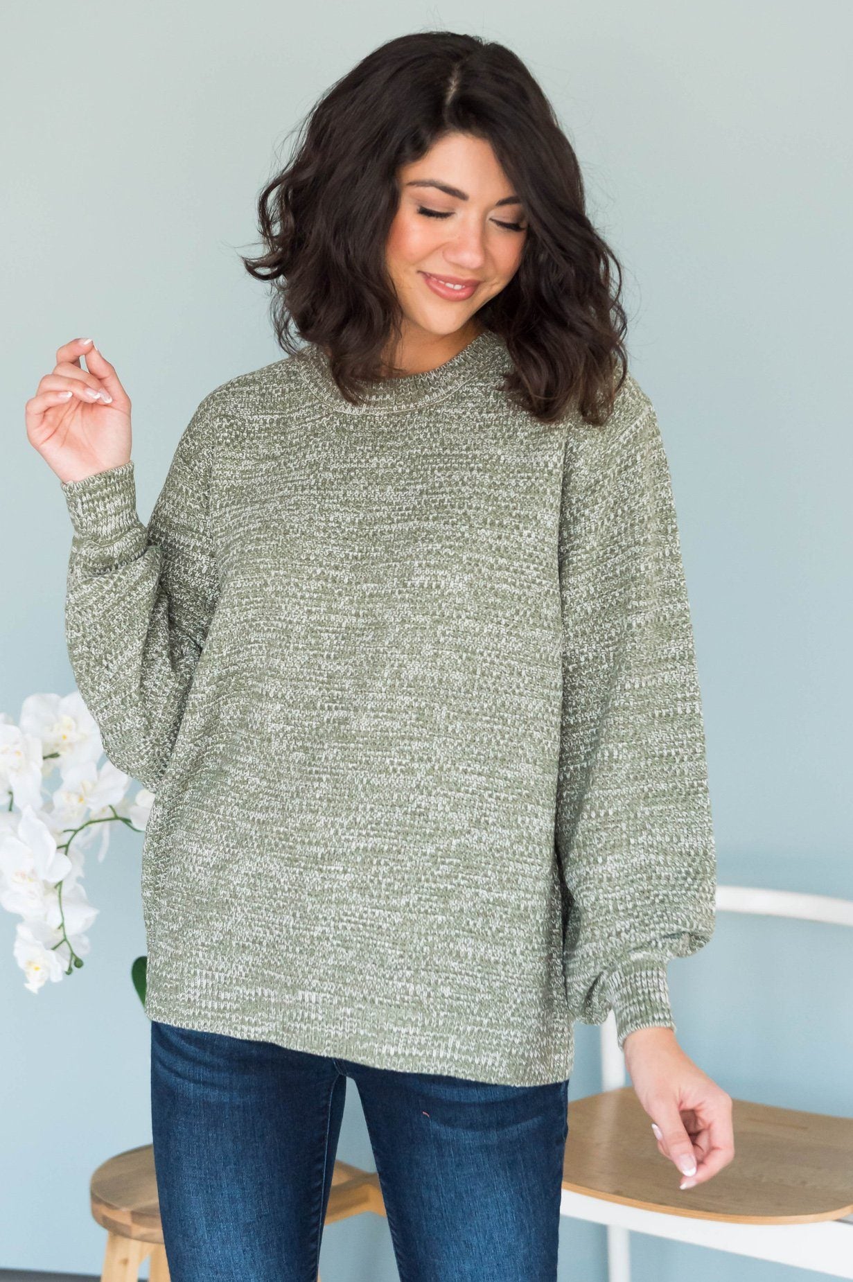 Cuddled Up Modest Sweater Modest Dresses vendor-unknown