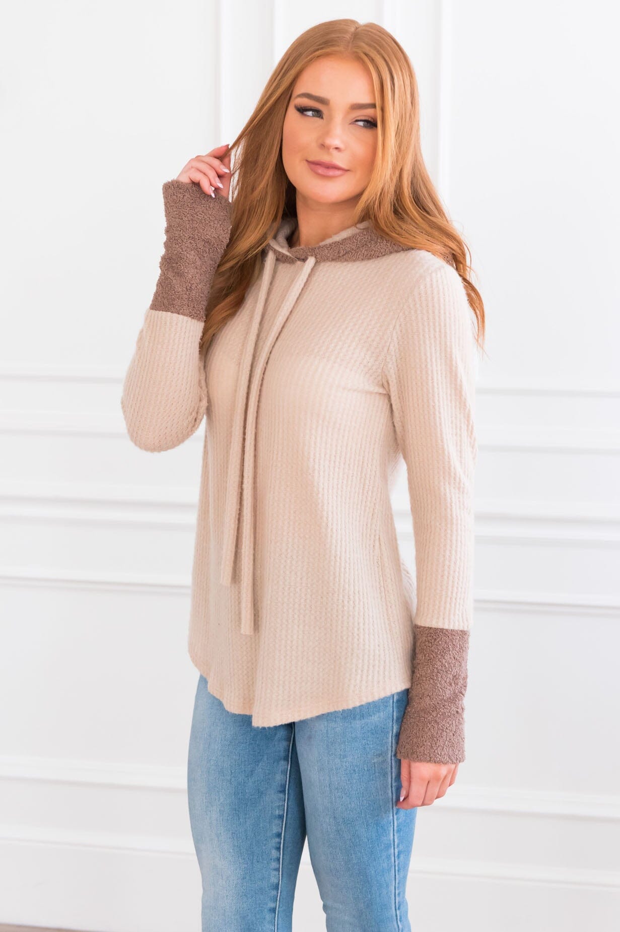 Enjoy The Day Modest Hoodie Modest Dresses vendor-unknown