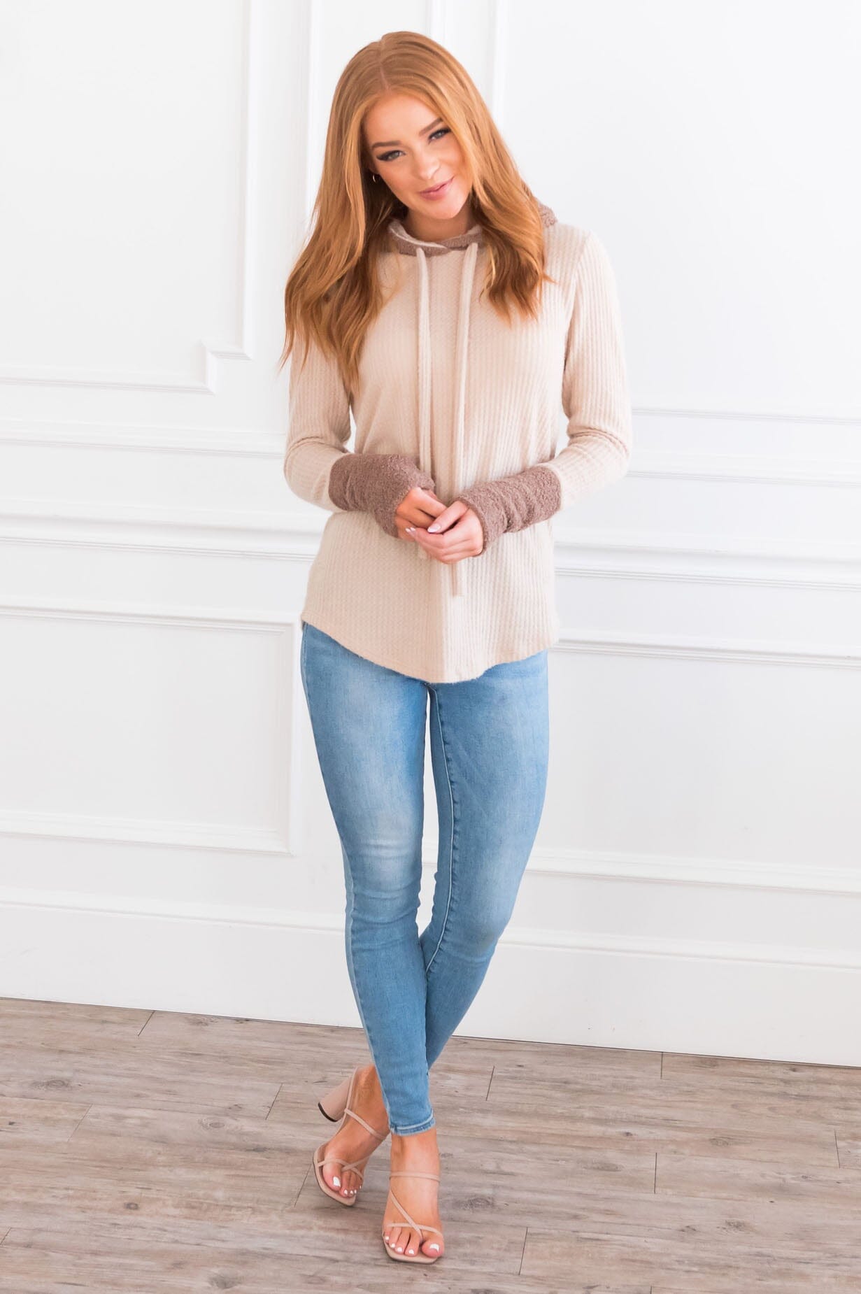 Enjoy The Day Modest Hoodie Modest Dresses vendor-unknown