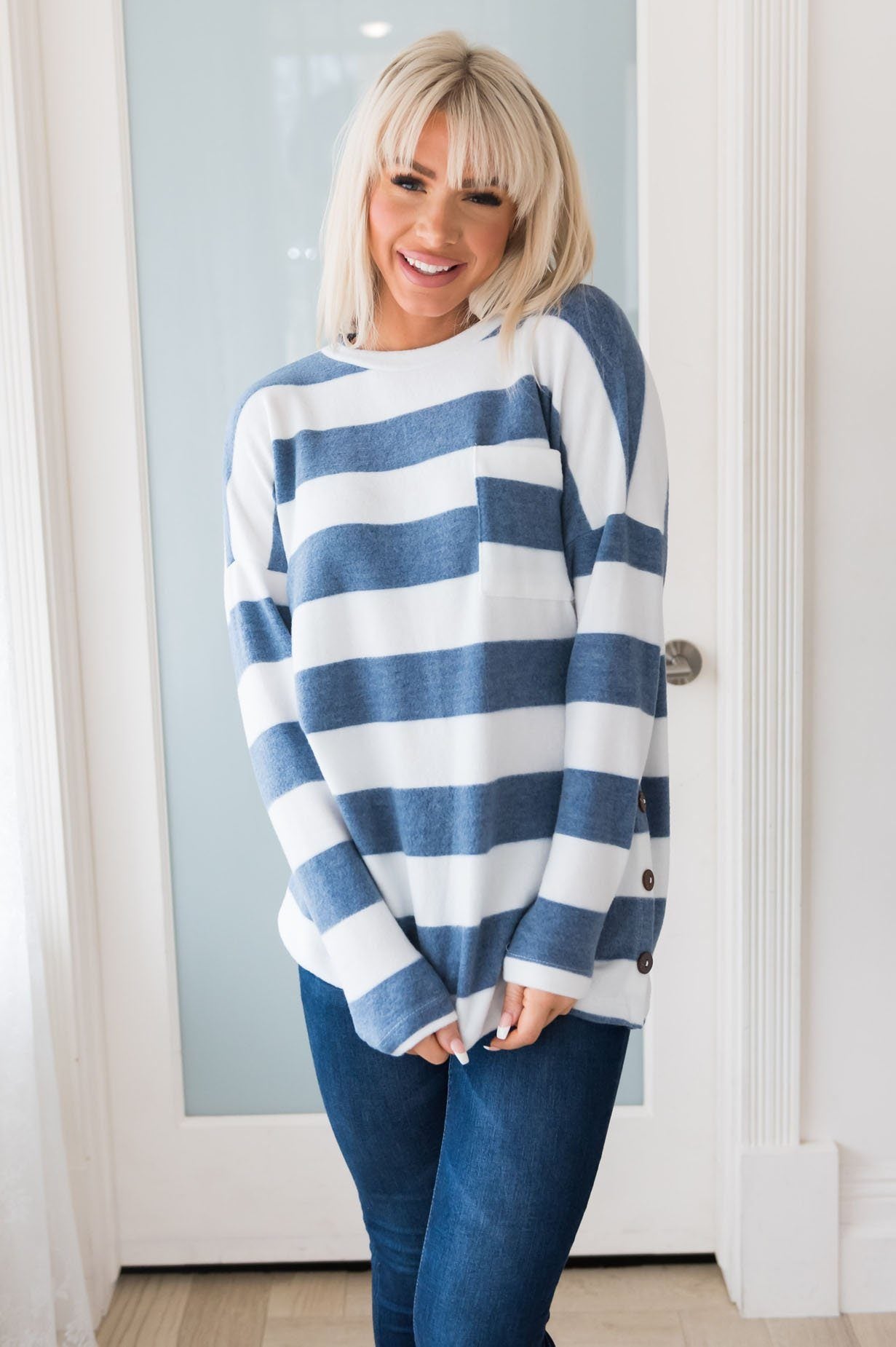 Cuddly Classic Modest Blouse Modest Dresses vendor-unknown