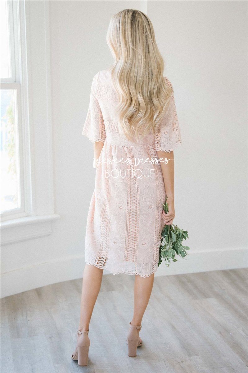 Love At First Sight- Nursing Friendly Modest Dresses vendor-unknown