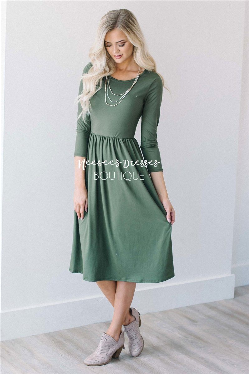 The Anna Modest Dresses vendor-unknown