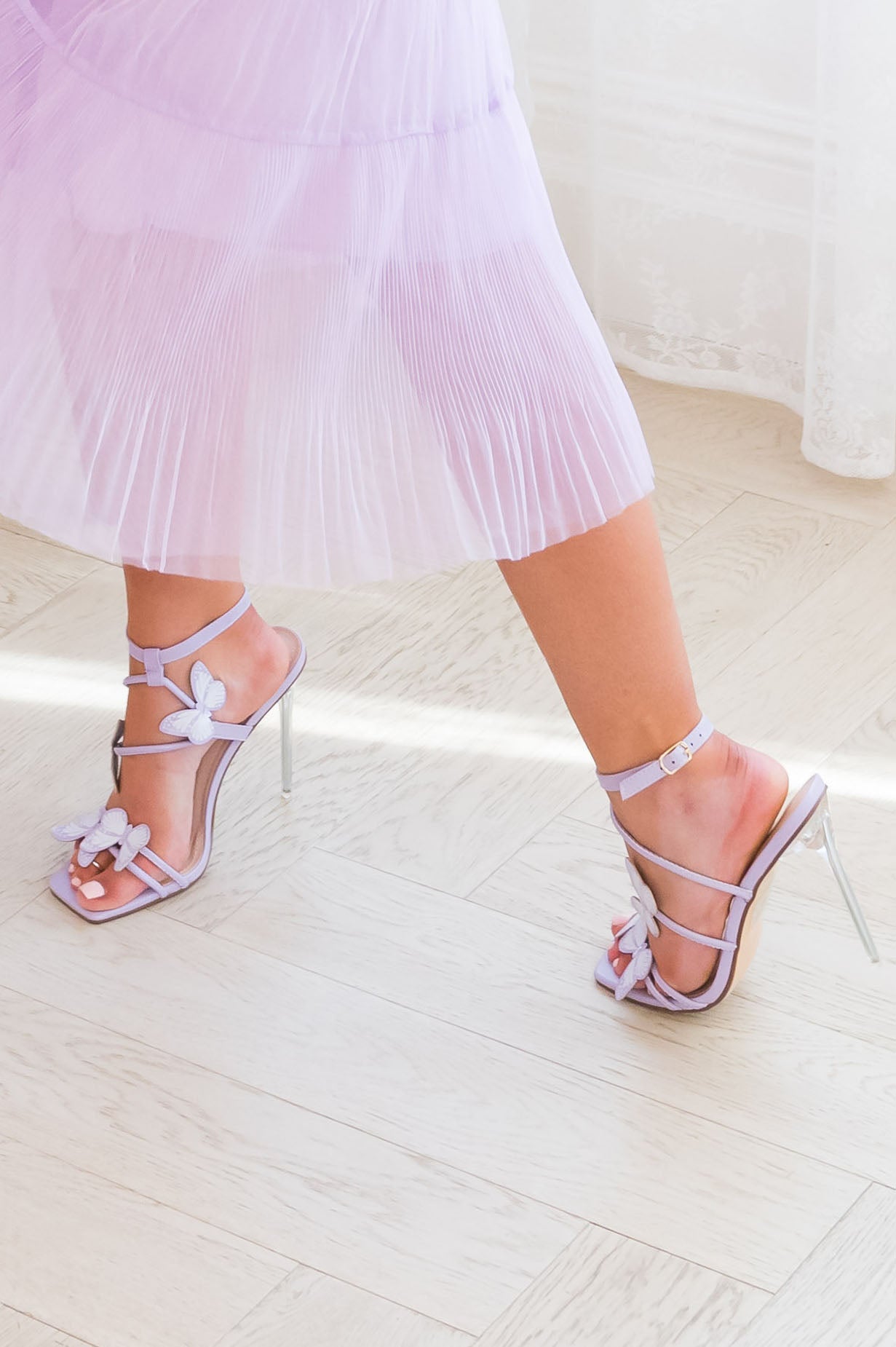 The Katie Butterfly Heels Accessories & Shoes vendor-unknown