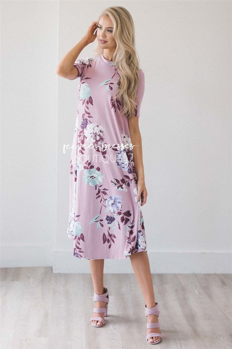 The Deziree Swing Dress Modest Dresses vendor-unknown
