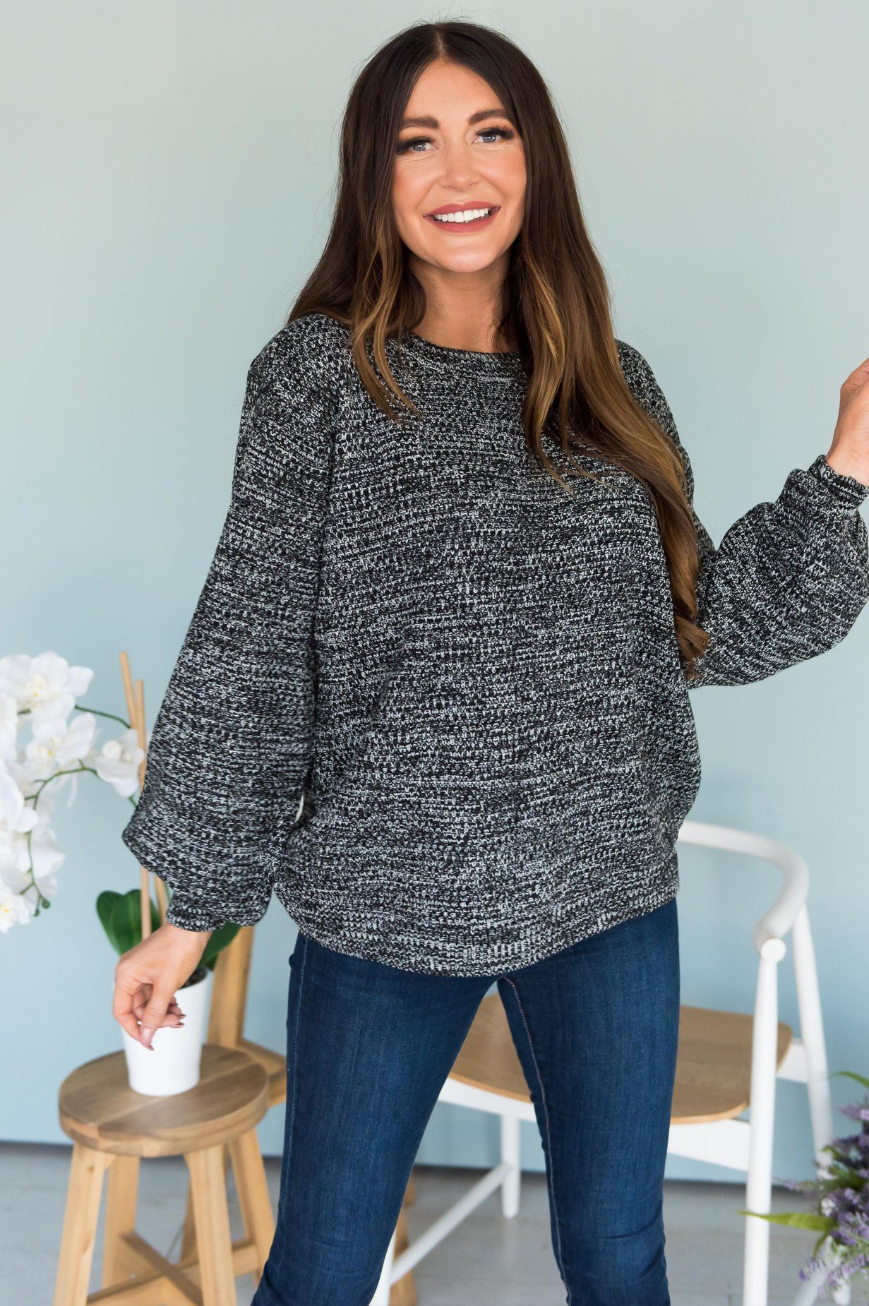 Cuddled Up Modest Sweater Modest Dresses vendor-unknown