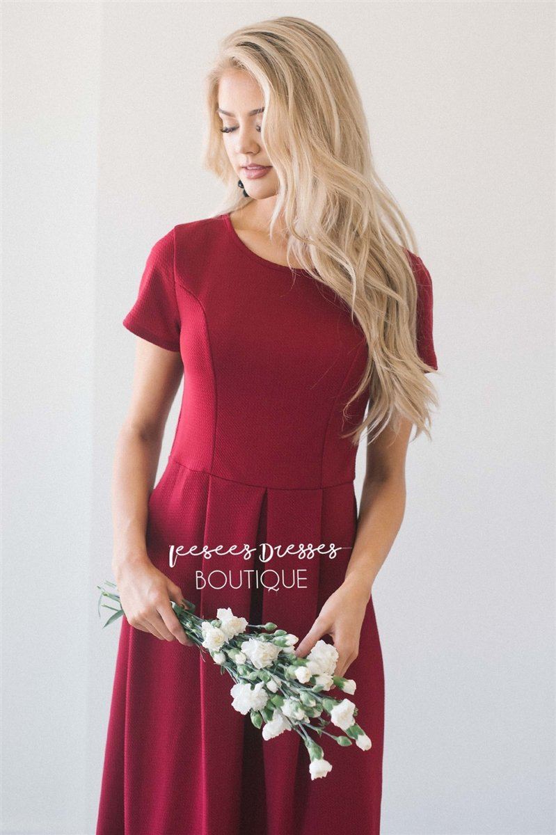 The Kelsie Modest Dresses vendor-unknown