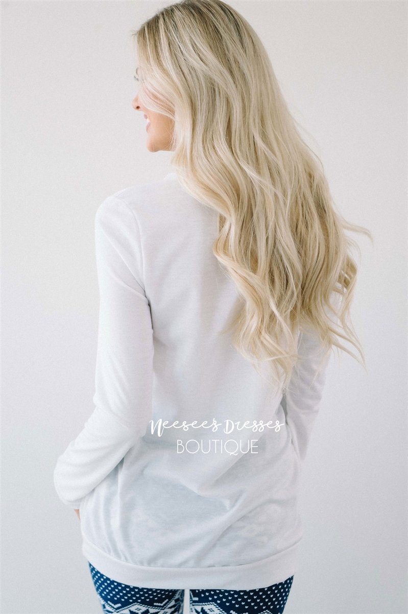 Gold Sequin Sparkly Reindeer Sweater Tops vendor-unknown