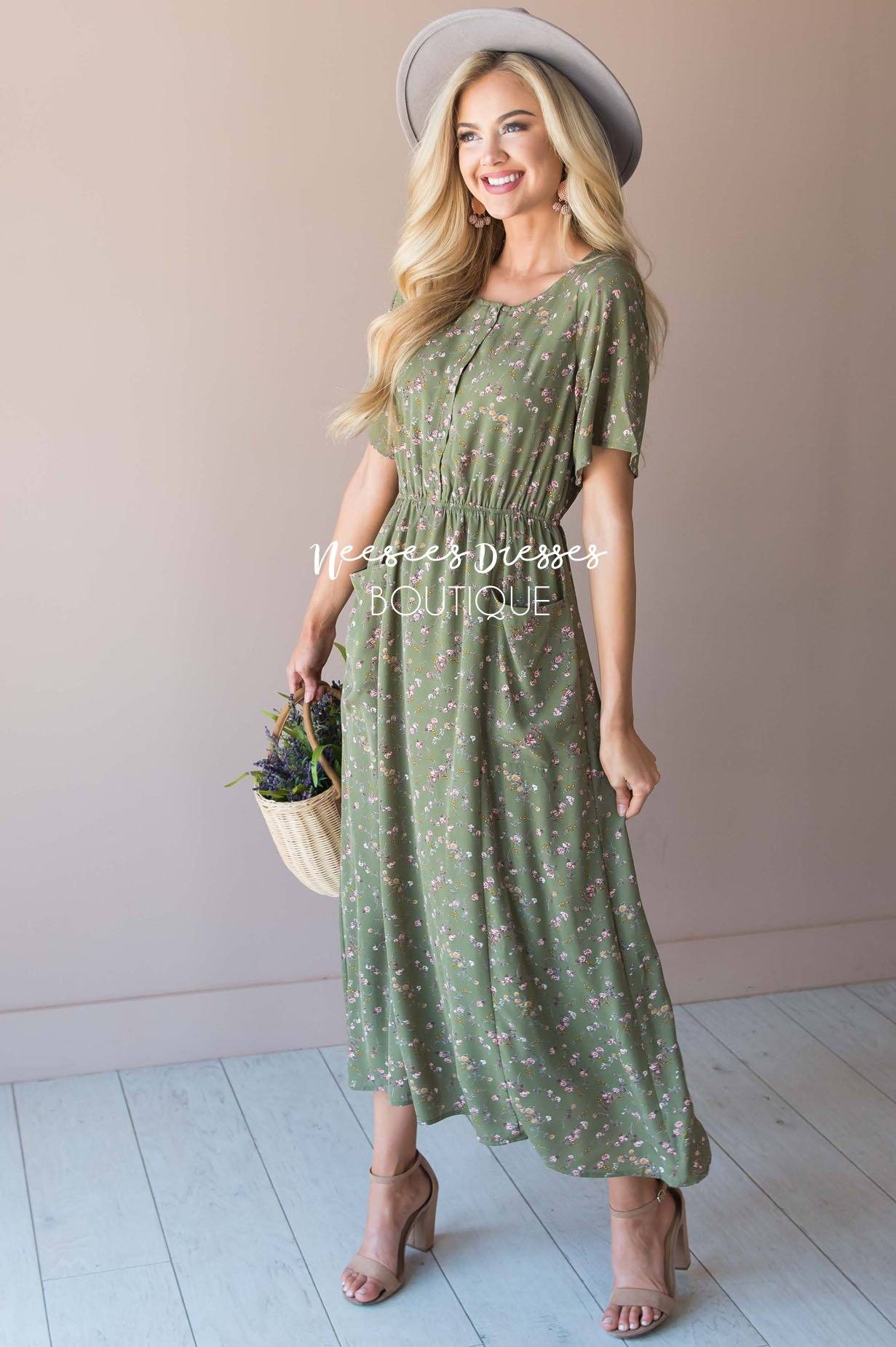 The Abella Modest Dresses vendor-unknown