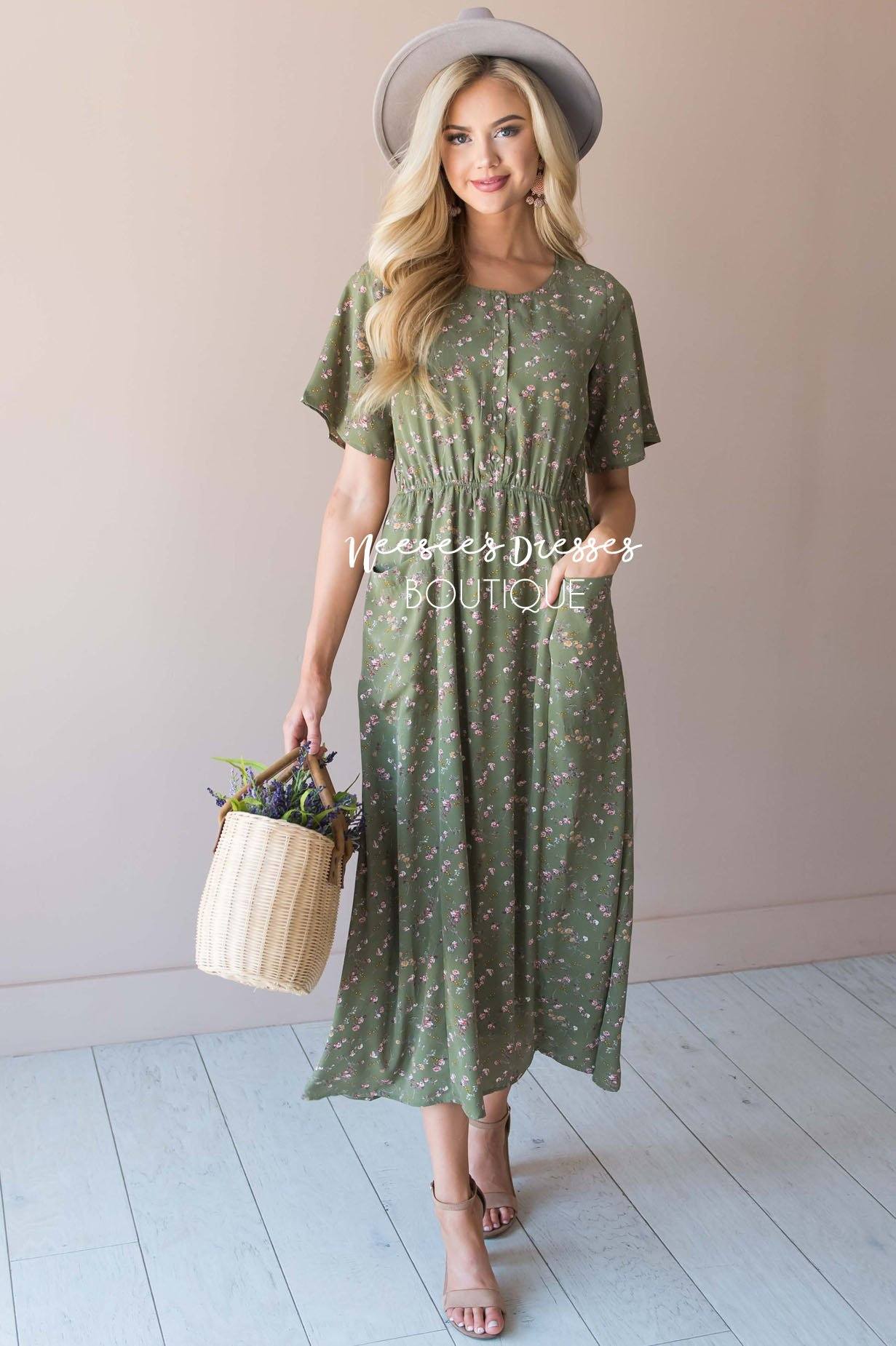 The Abella Modest Dresses vendor-unknown