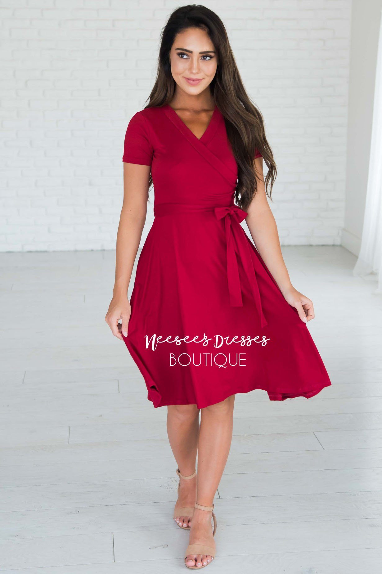 The Andrea Modest Dresses vendor-unknown