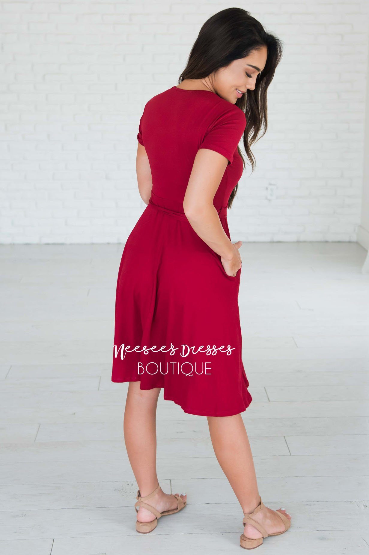 The Andrea Modest Dresses vendor-unknown