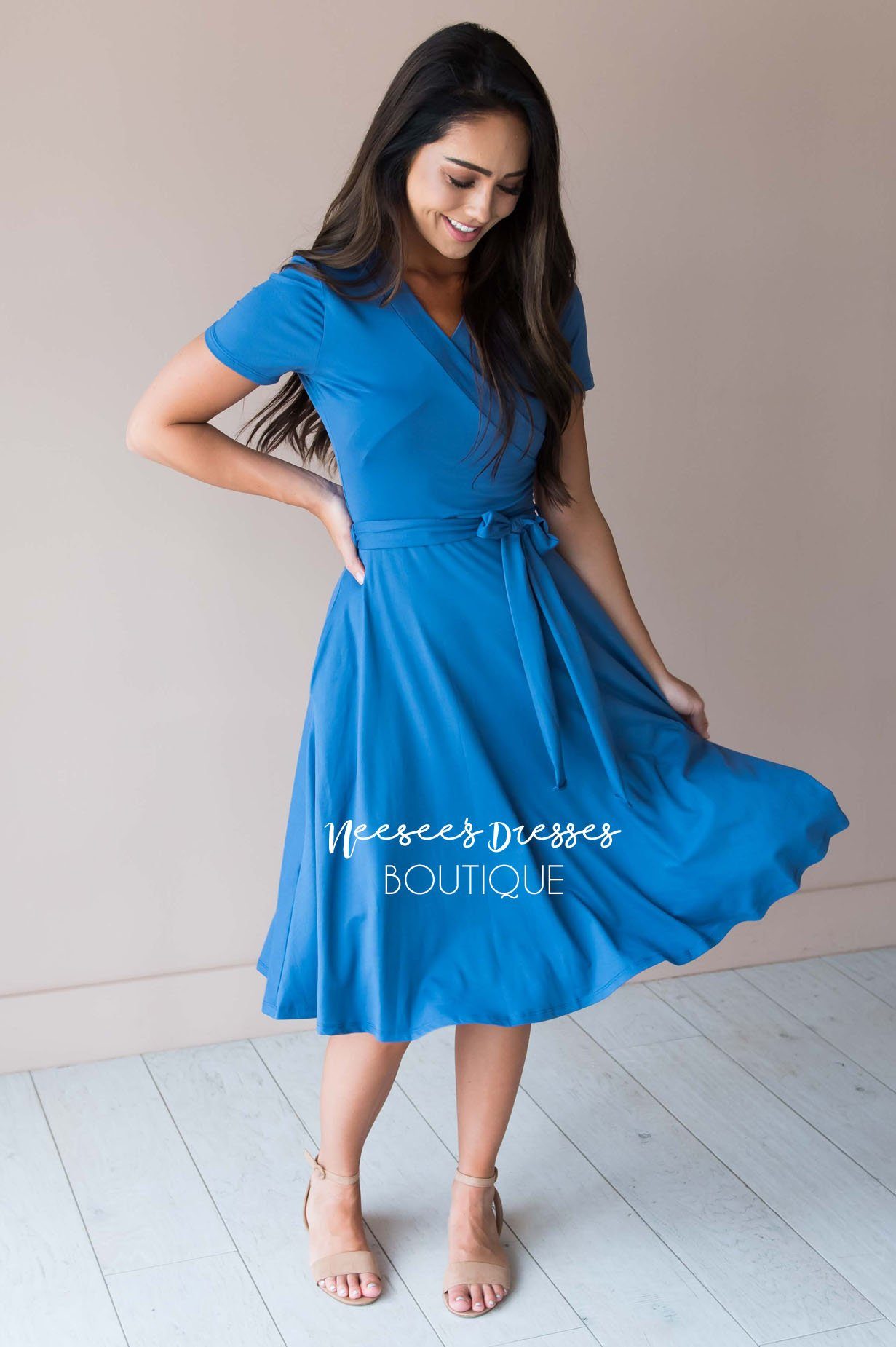 The Andrea Modest Dresses vendor-unknown