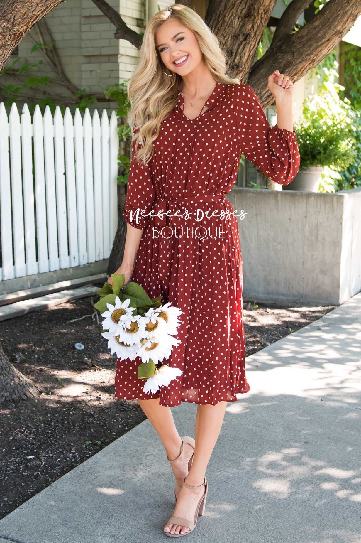 The Autumn Modest Dresses vendor-unknown