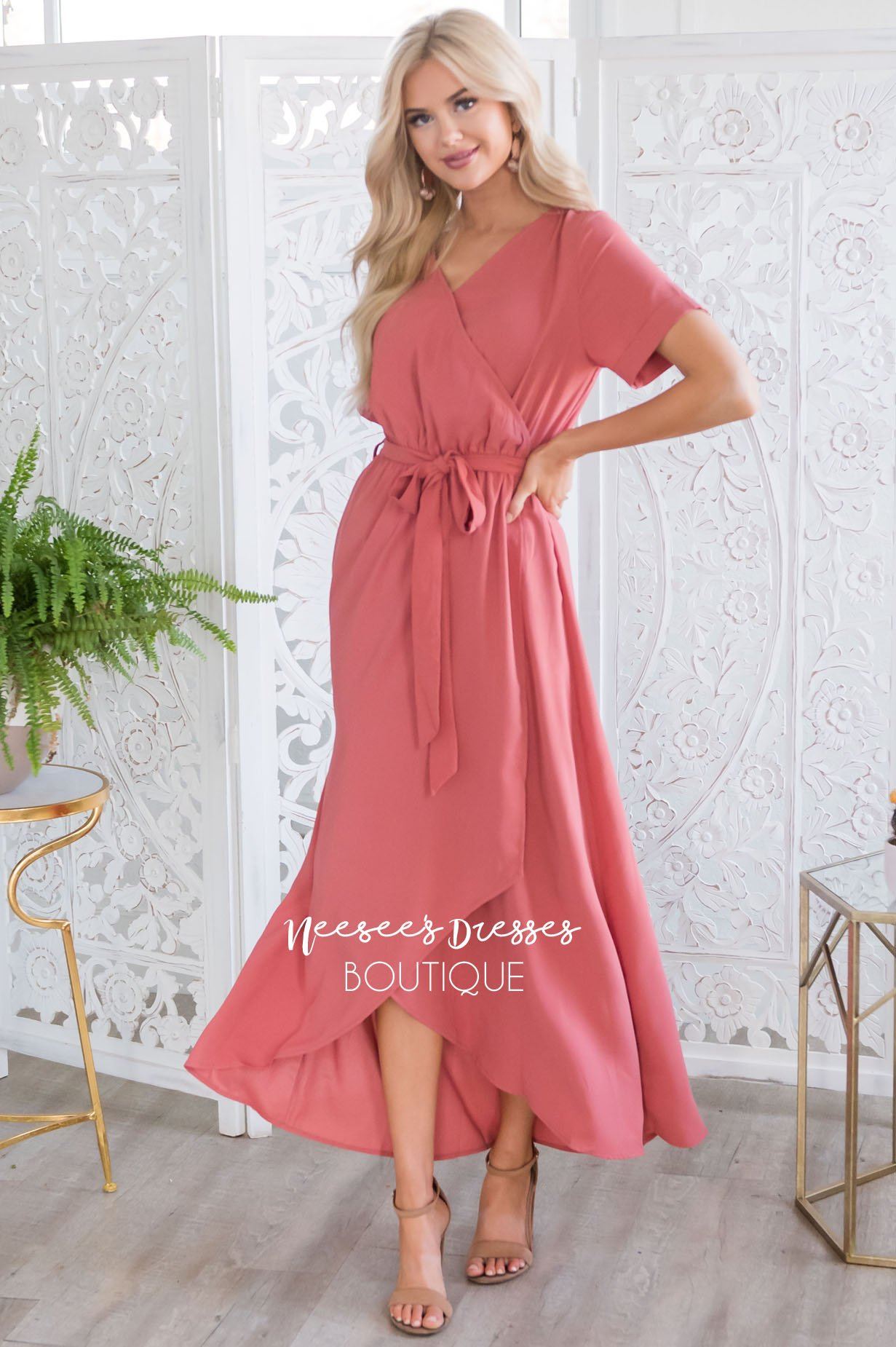 The Becka Modest Dresses vendor-unknown