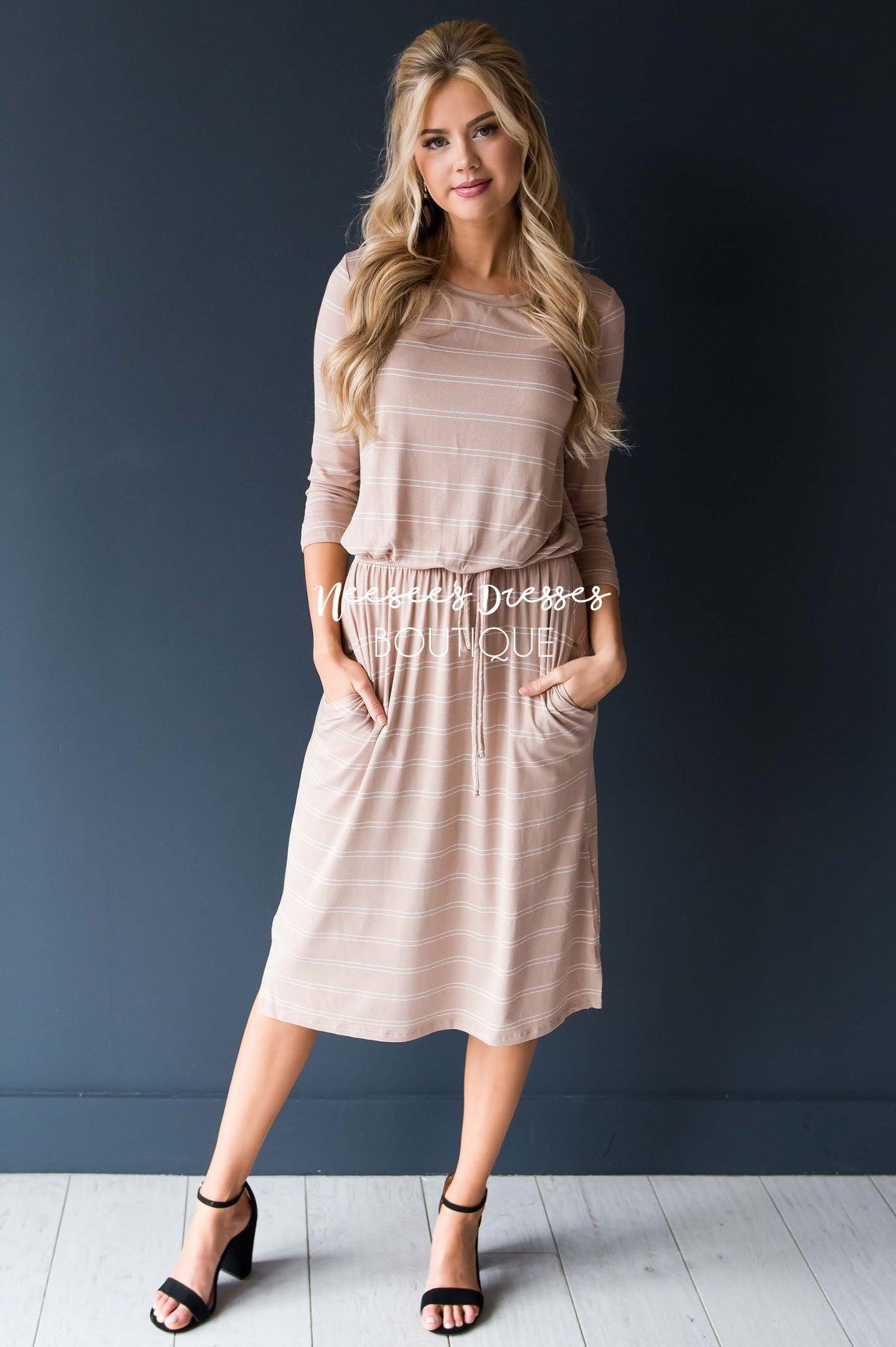 The Terry Modest Dresses vendor-unknown