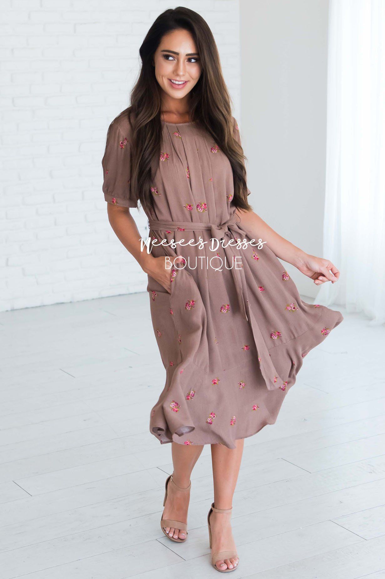 The Bethanne Modest Dresses vendor-unknown