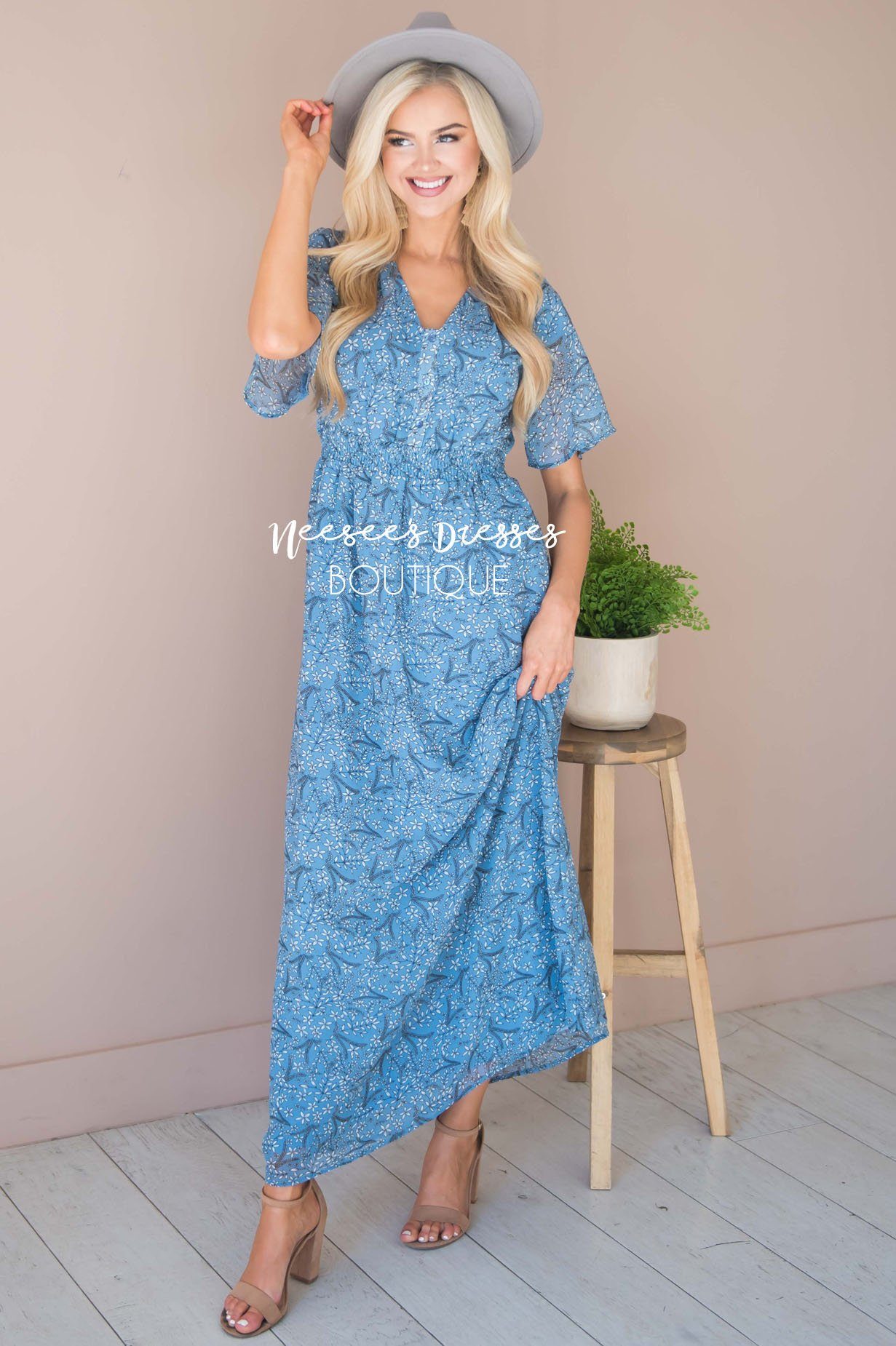 The Mellie Modest Dresses vendor-unknown