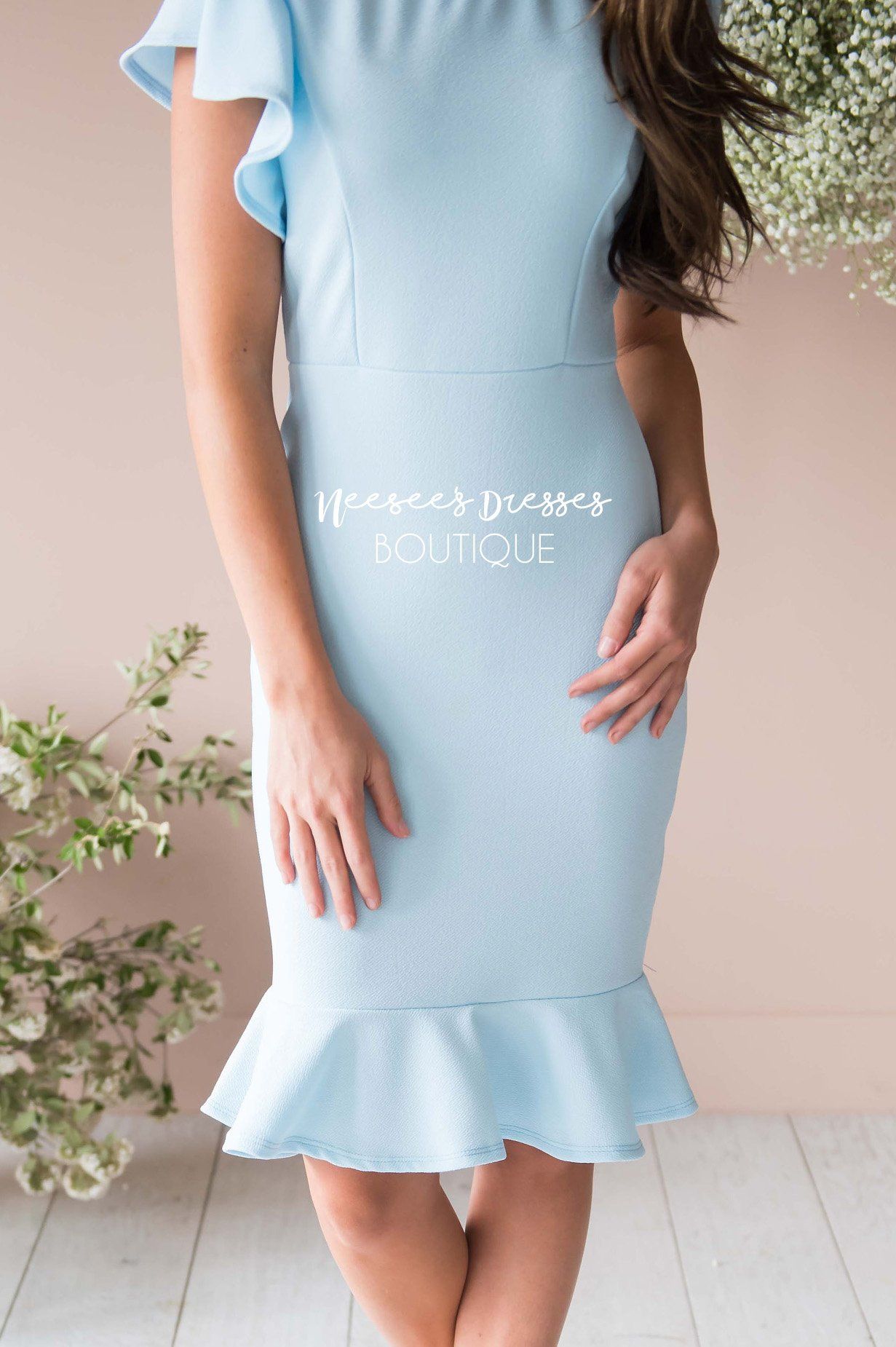 The Brinley Modest Dresses vendor-unknown