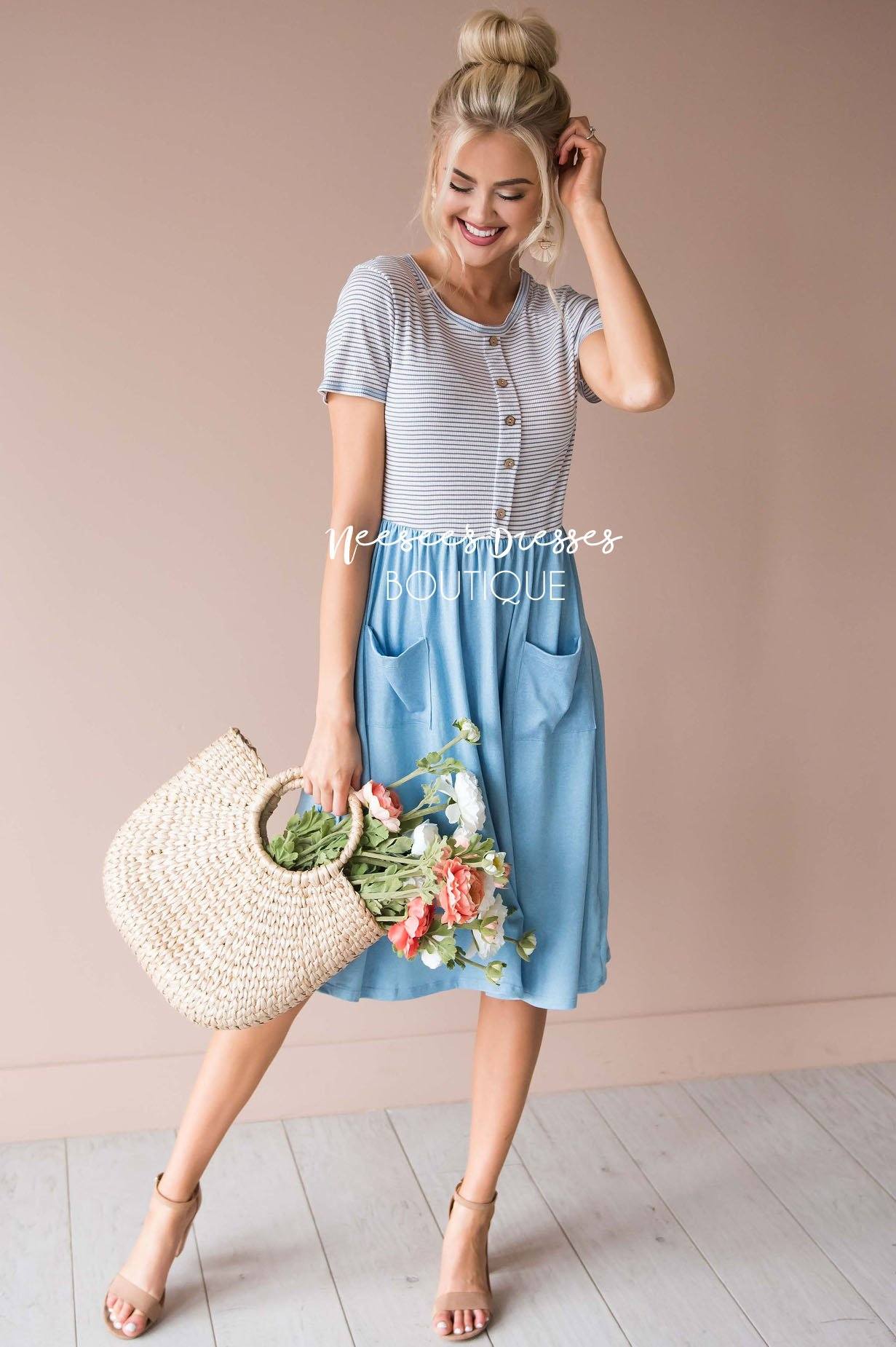 The Avery Modest Dresses vendor-unknown