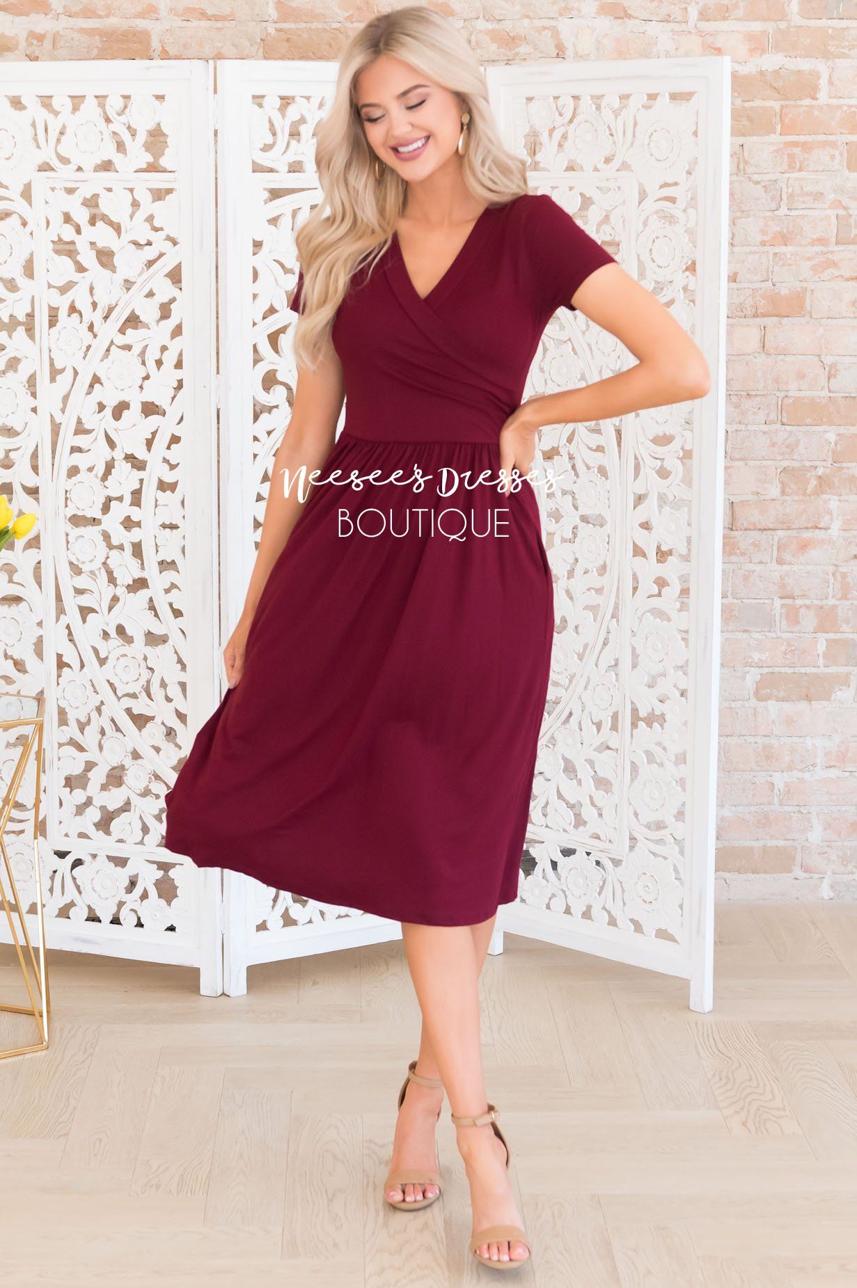 The Brandi Modest Dresses vendor-unknown