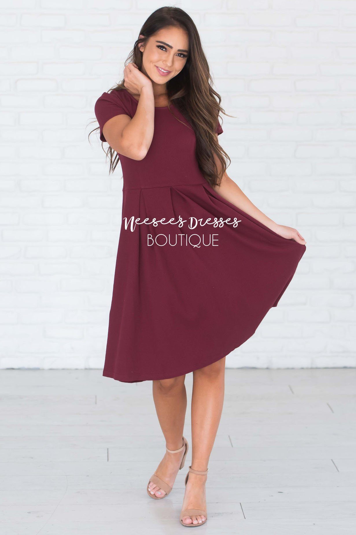 The Hazel Modest Dresses vendor-unknown