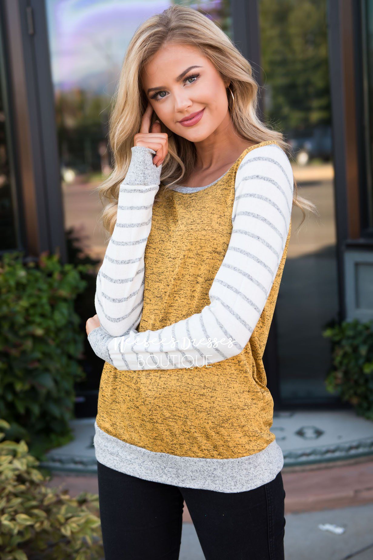 Chilly Afternoons Sweater Modest Dresses vendor-unknown