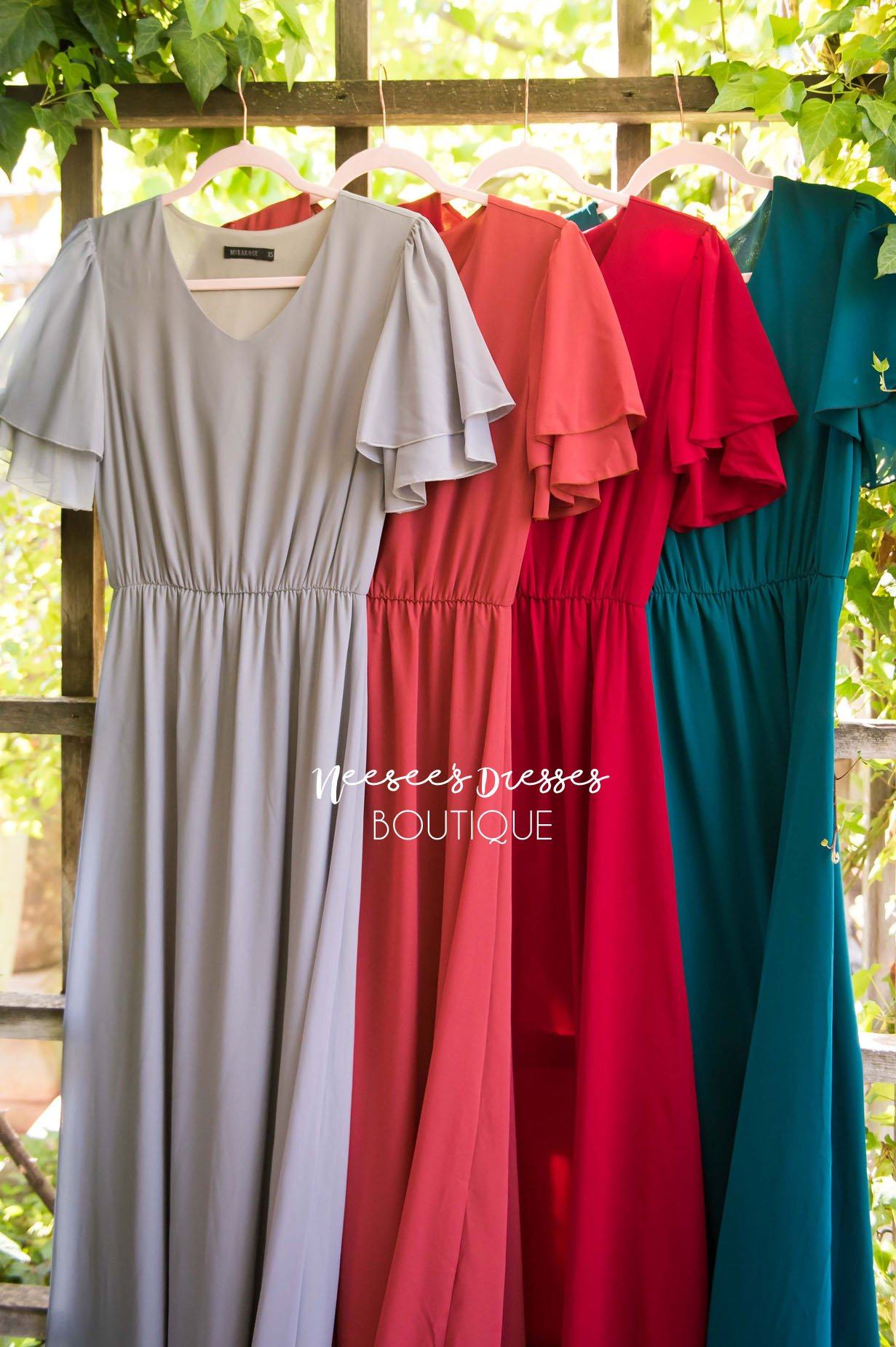 The Chloe Chiffon Maxi Dress Modest Dresses vendor-unknown