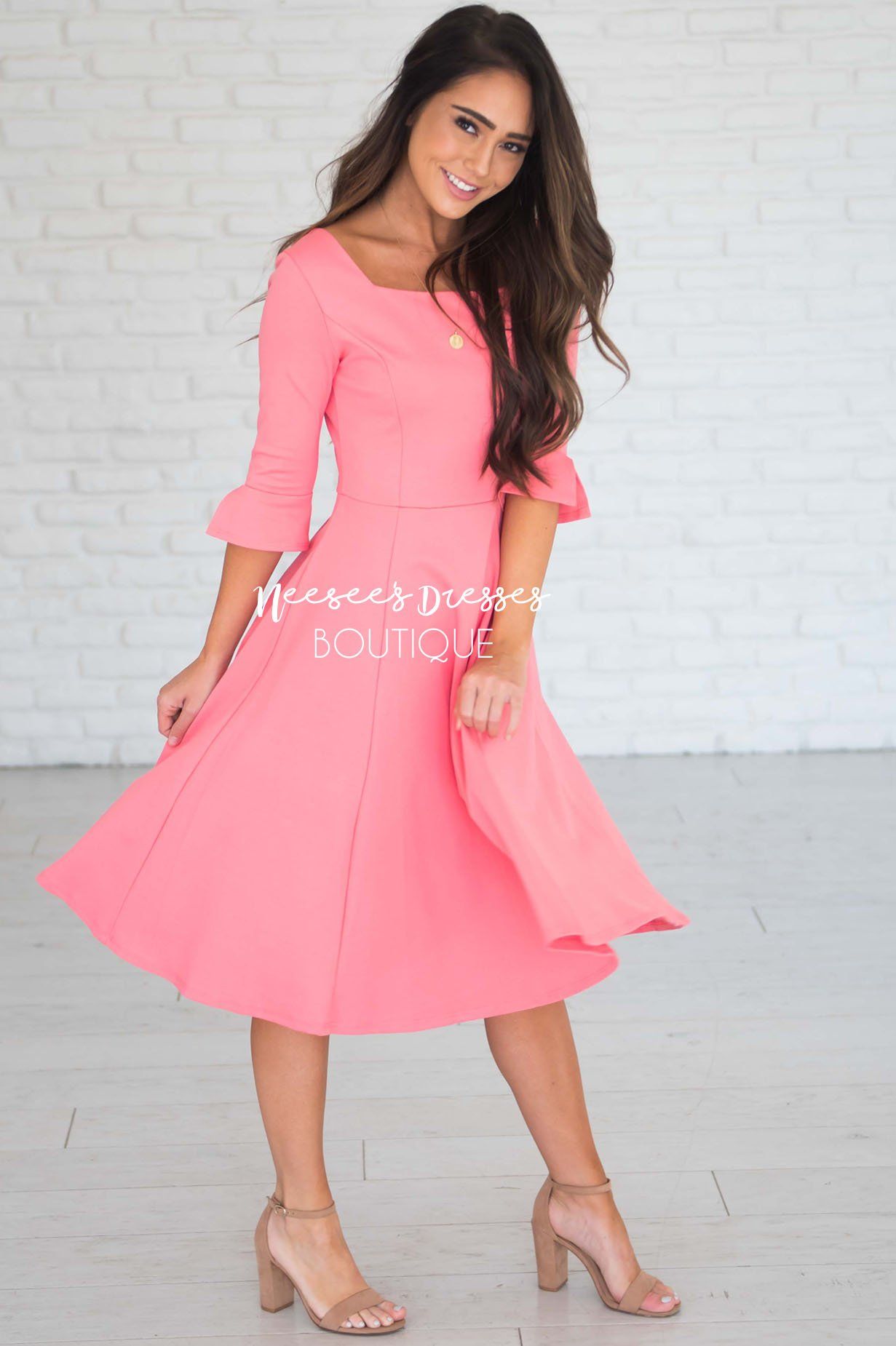 The Annika Modest Dresses vendor-unknown