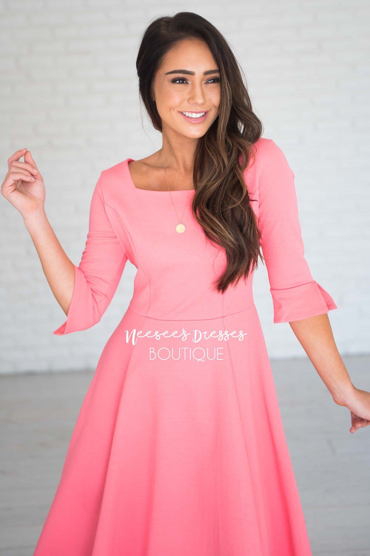 The Annika Modest Dresses vendor-unknown