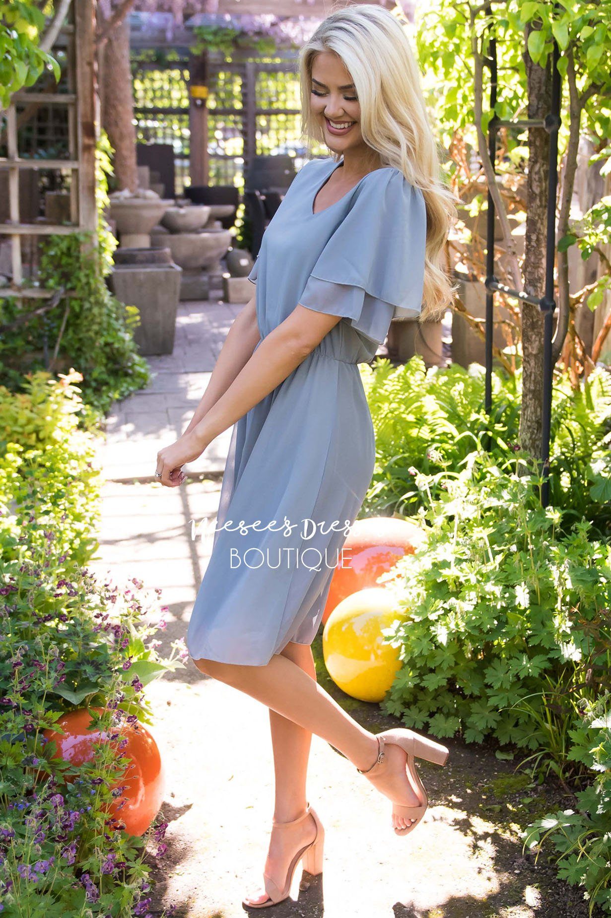 The Claire Chiffon Dress Modest Dresses vendor-unknown