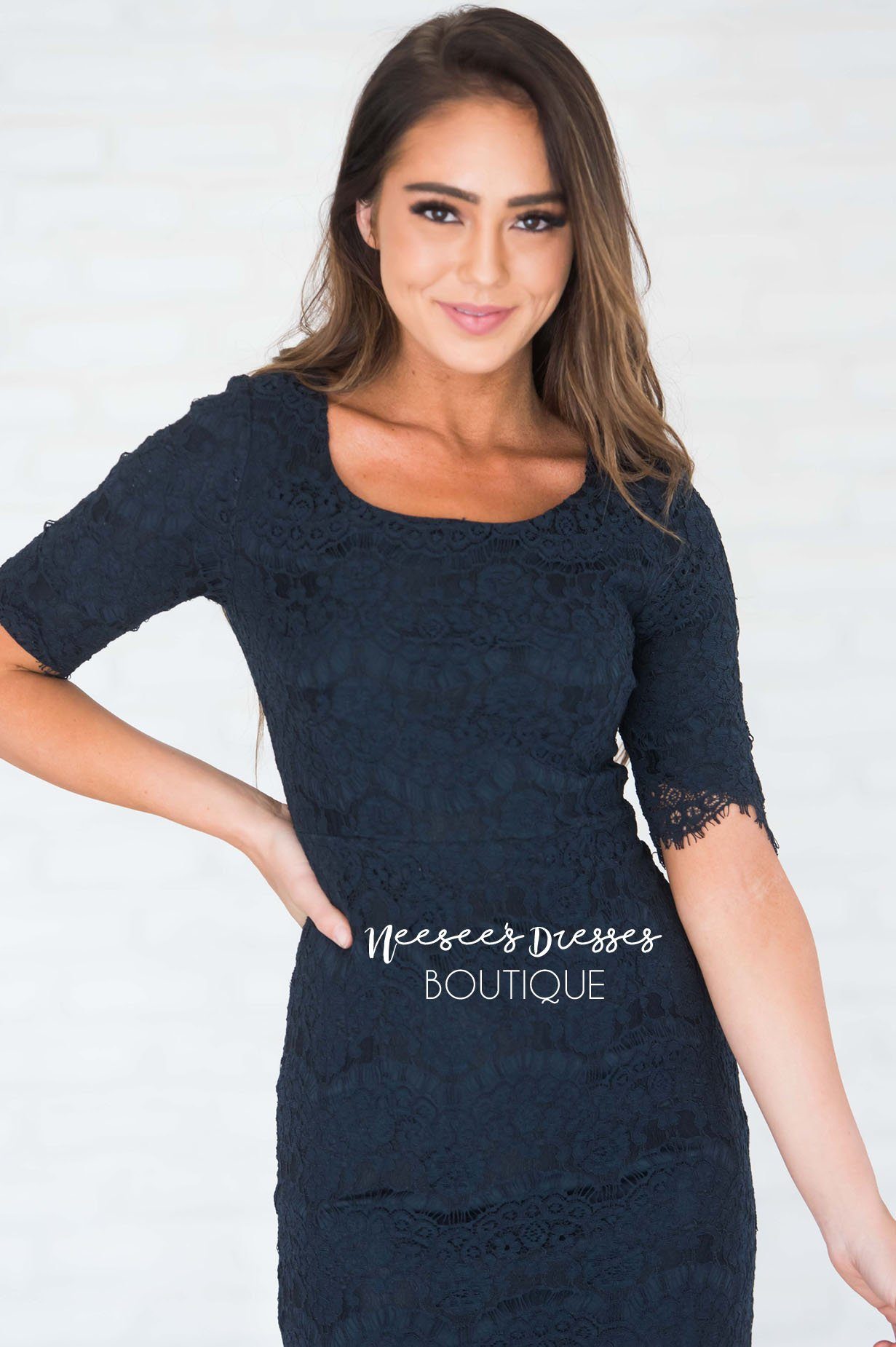 The Jill Modest Dresses vendor-unknown