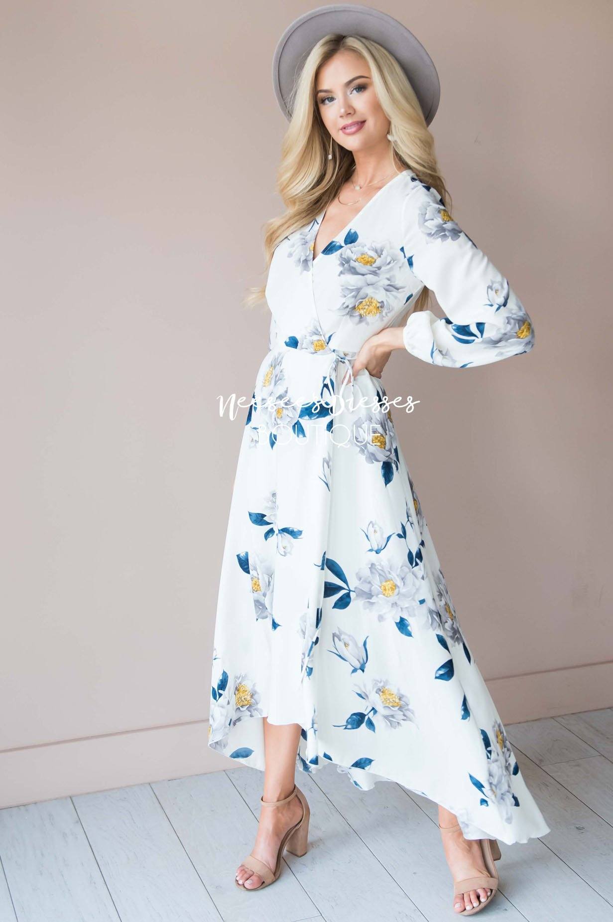 The Kaci Modest Dresses vendor-unknown