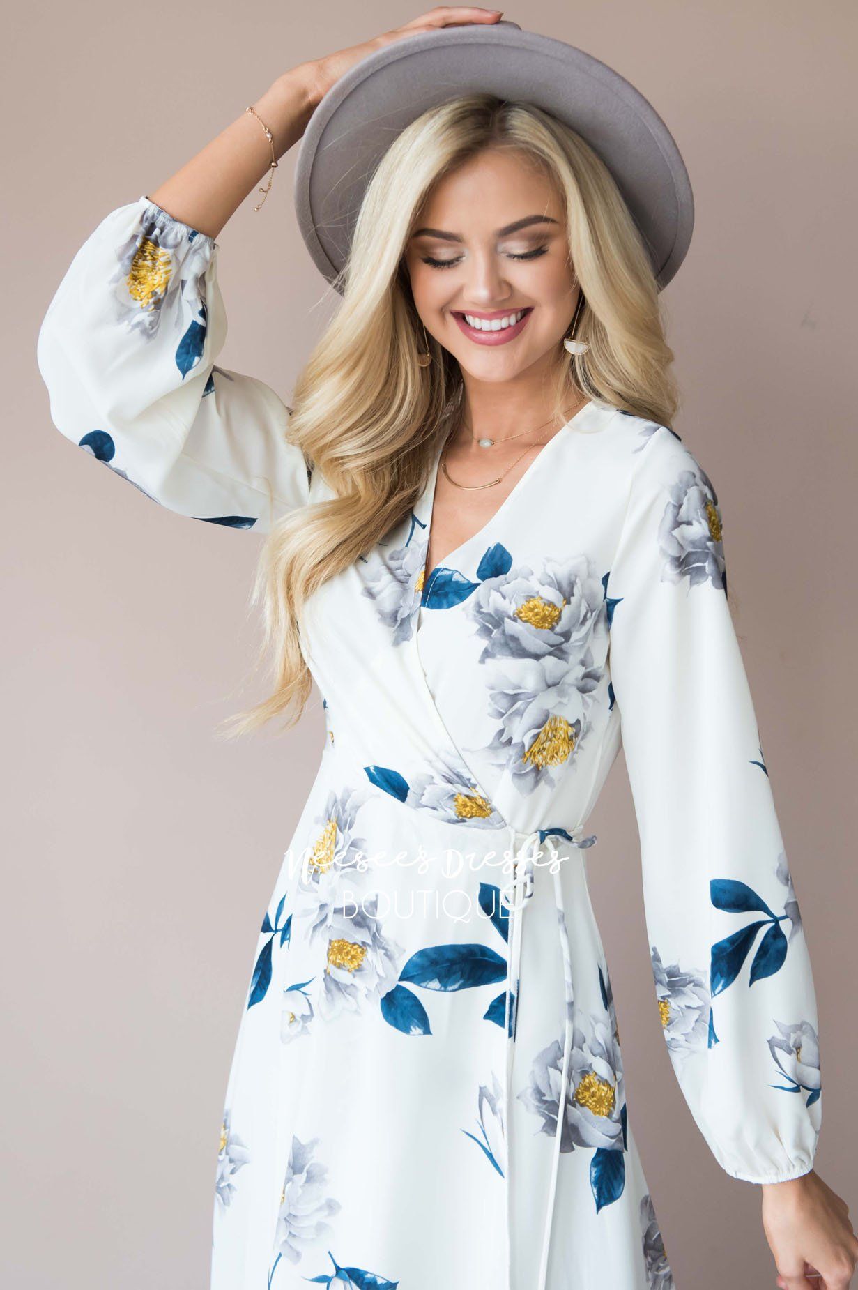 The Kaci Modest Dresses vendor-unknown