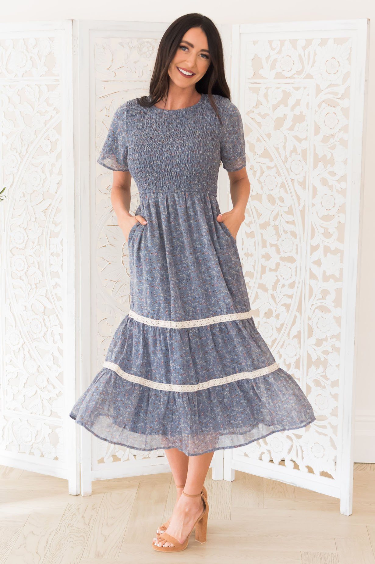 The Kaelia Modest Dresses vendor-unknown