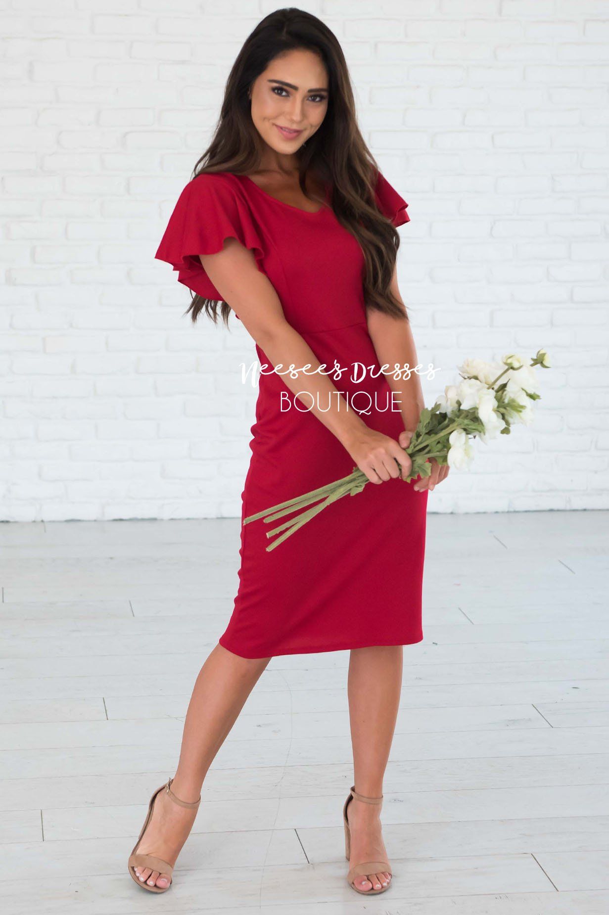 The Krista Modest Dresses vendor-unknown