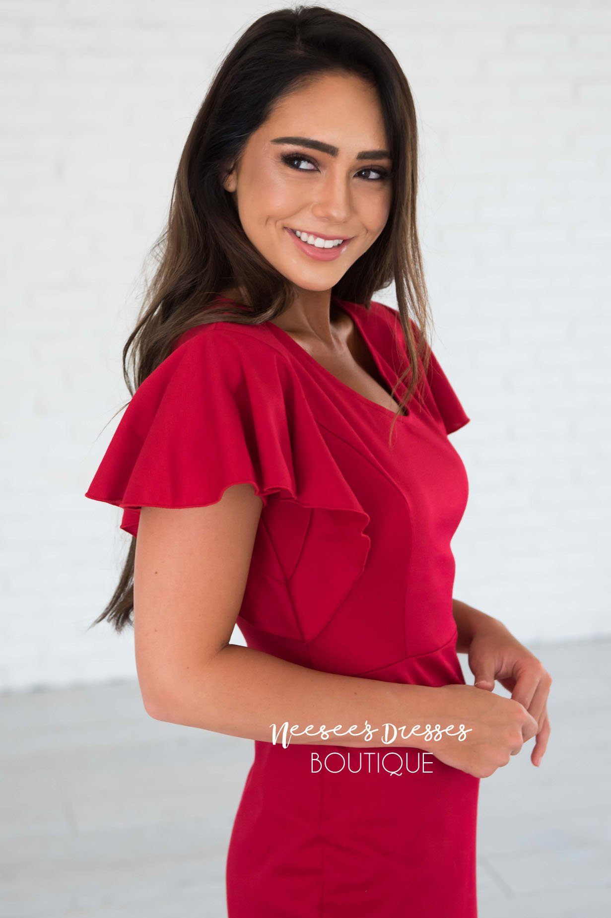 The Krista Modest Dresses vendor-unknown