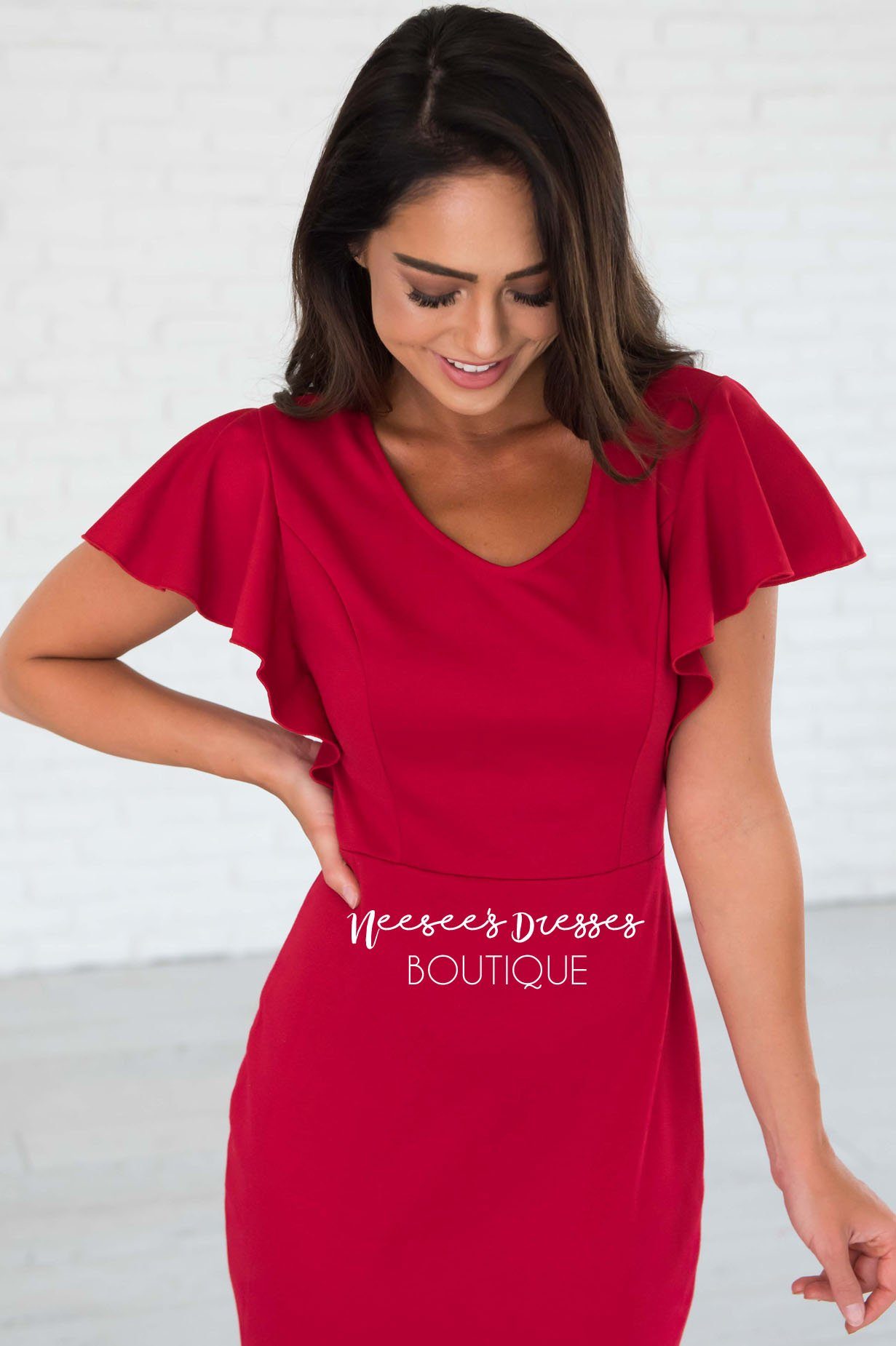 The Krista Modest Dresses vendor-unknown